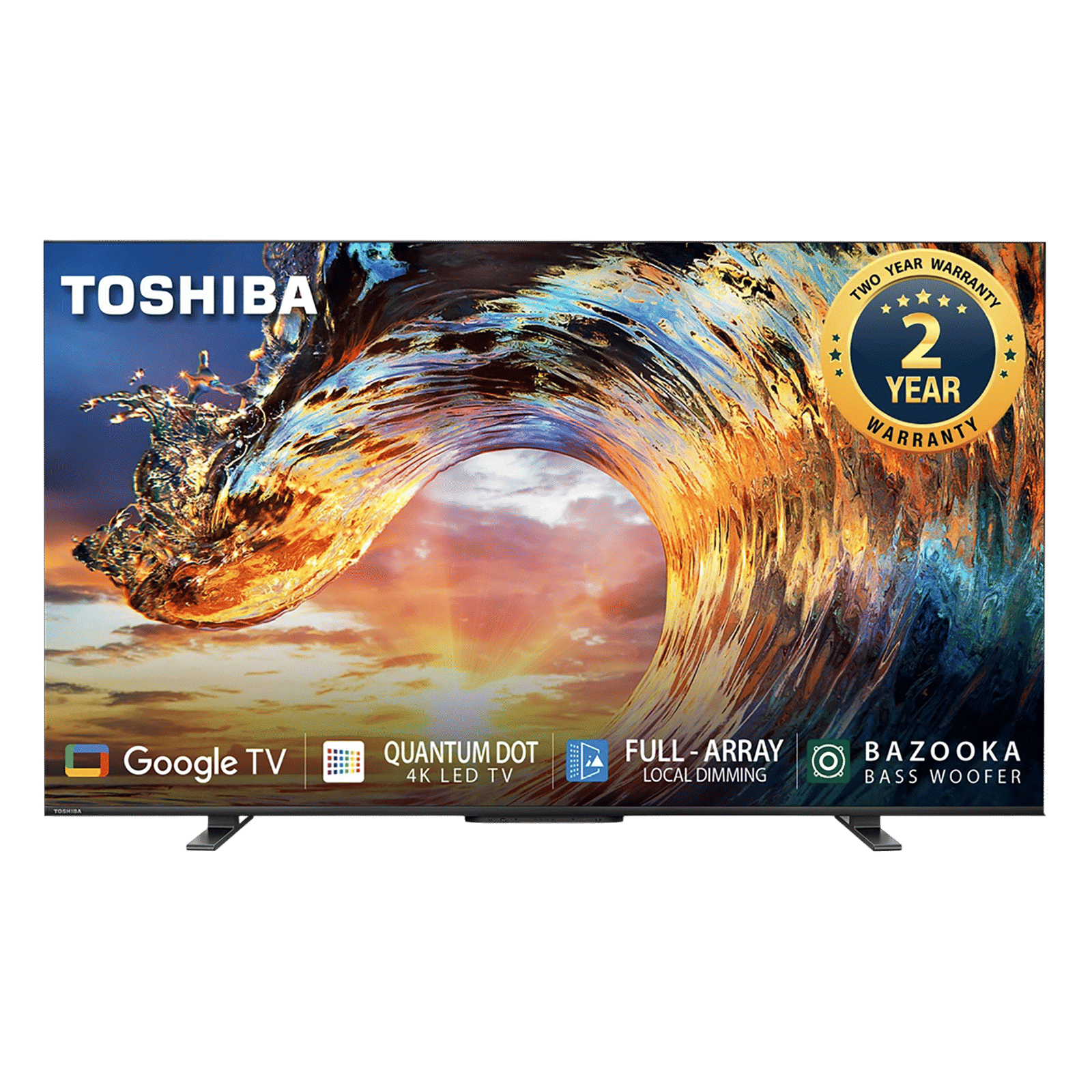 TOSHIBA 65M550LP 164 cm (65 inch) QLED 4K Ultra HD Google TV with Dolby Vision & Dolby Atmos (2022 model)_1
