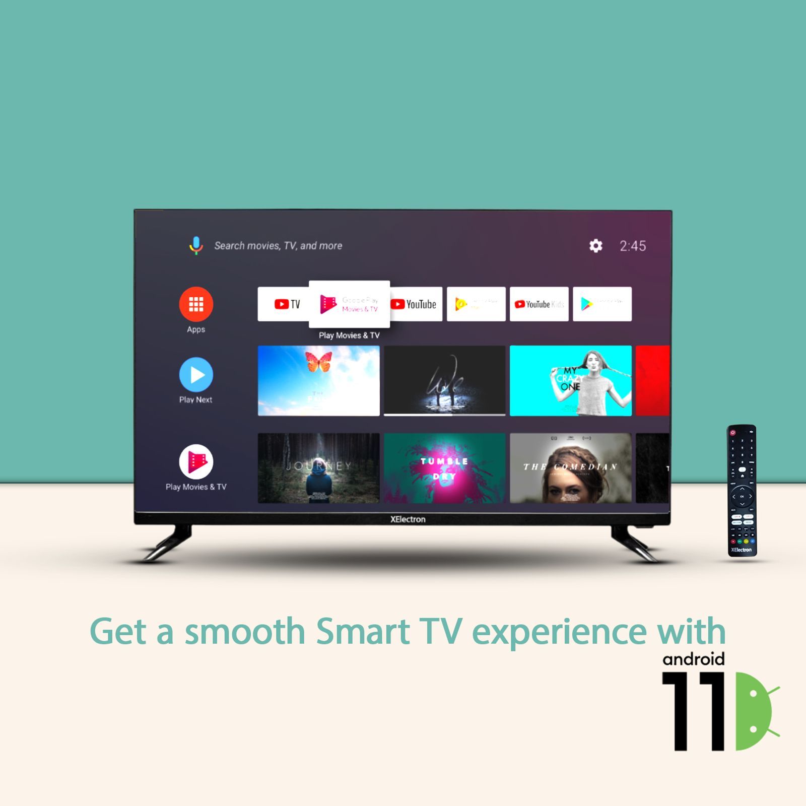 XElectron Series X 80 cm (32 inch) HD Ready LED Android TV with Dolby Audio (2022 model)_9