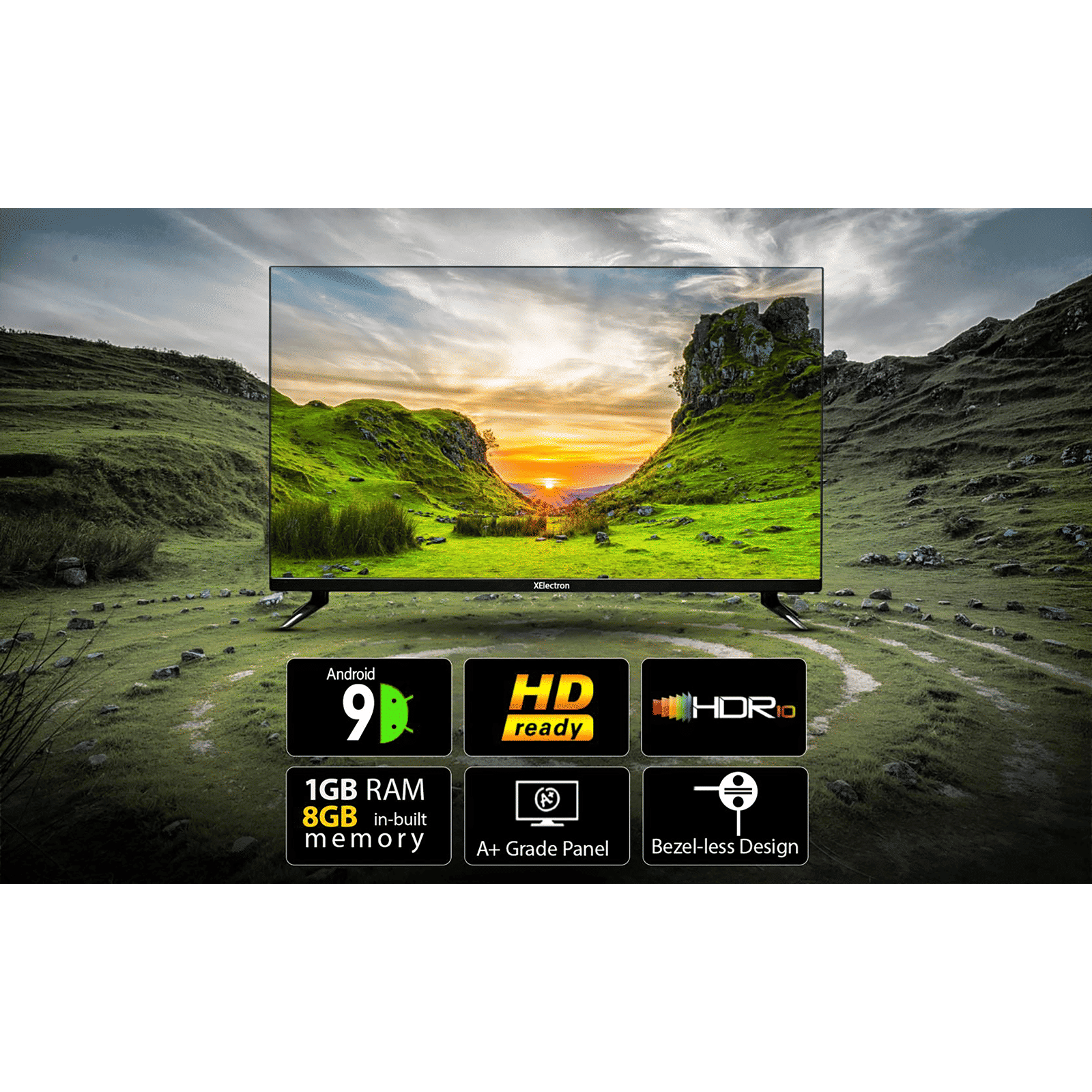 XElectron Series X 80 cm (32 inch) HD Ready LED Android TV with Dolby Audio (2022 model)_10