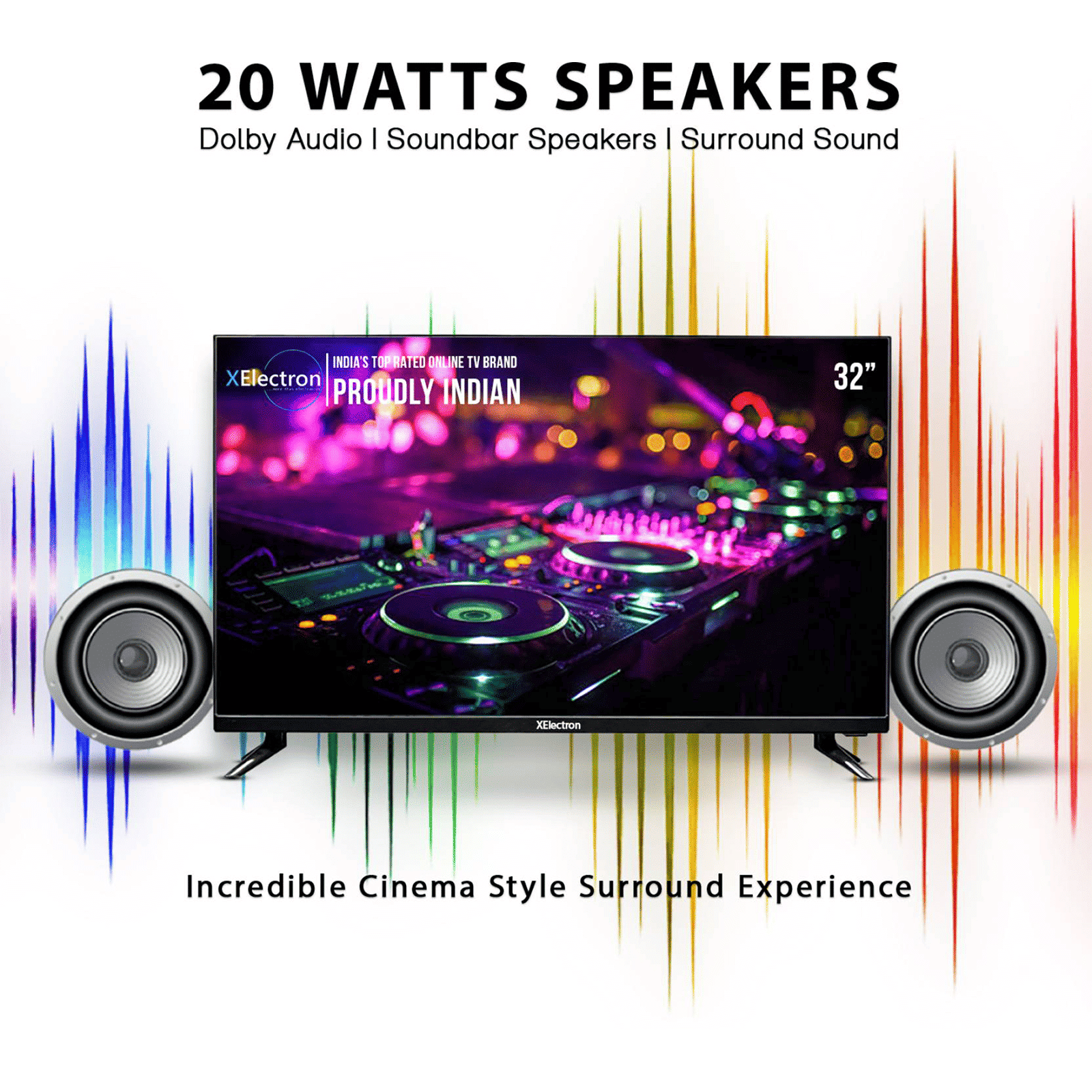 XElectron Series X 80 cm (32 inch) HD Ready LED Android TV with Dolby Audio (2022 model)_11