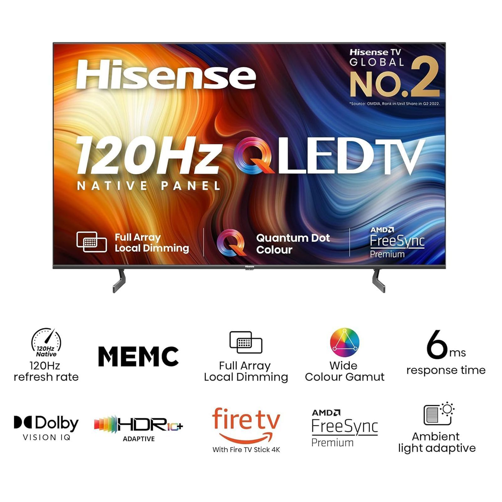 Hisense 65U7H 164 cm (65 inch) QLED 4K Ultra HD VIDAA TV with Dolby Vision & Dolby Atmos (2022 model) Hisense 65U7H 164 cm (65 inch) QLED 4K Ultra HD VIDAA TV with Dolby Vision & Dolby Atmos (2022 model)_18