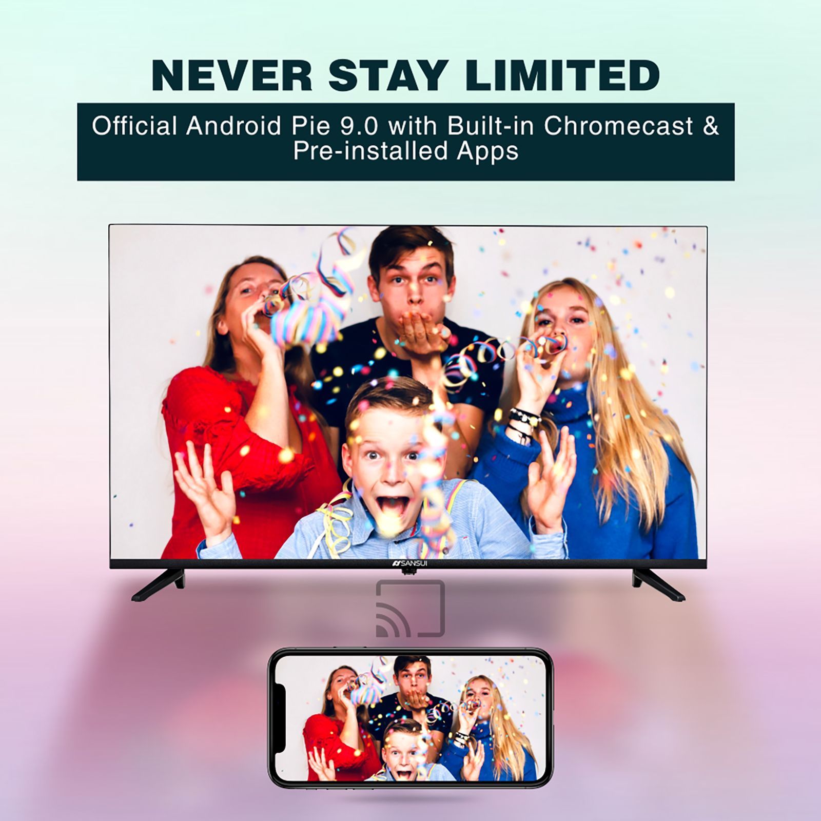 SANSUI 80 cm (32 inch) HD Ready Smart Android TV with Dolby Audio (2021 model) SANSUI 80 cm (32 inch) HD Ready Smart Android TV with Dolby Audio (2021 model)_6