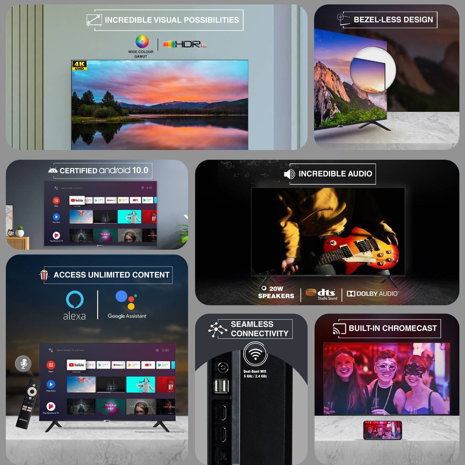 SANSUI 140 cm (55 inch) 4K Ultra HD LED Android TV with Dolby Atmos (2021 model) SANSUI 140 cm (55 inch) 4K Ultra HD LED Android TV with Dolby Atmos (2021 model)_12