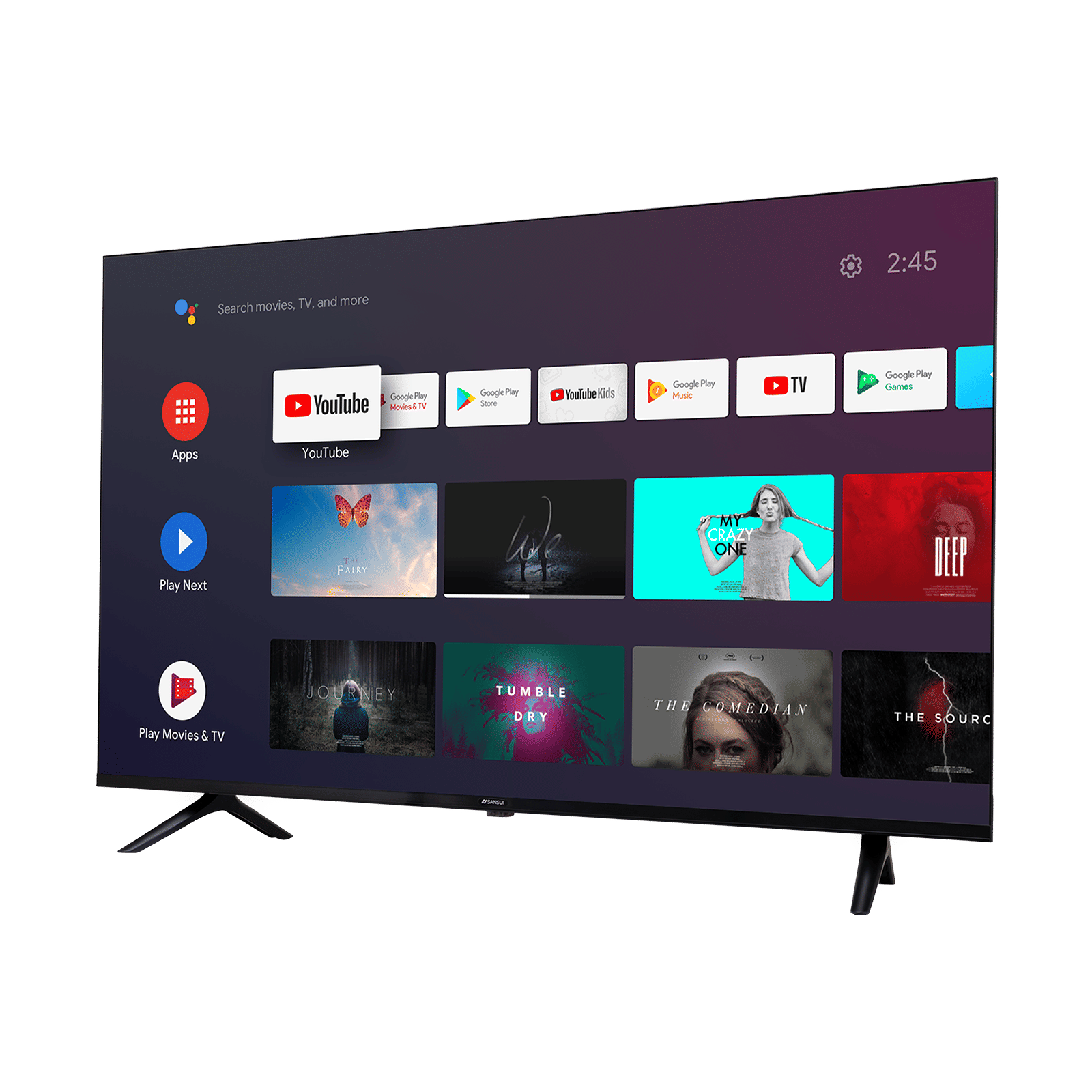 SANSUI 140 cm (55 inch) 4K Ultra HD LED Android TV with Dolby Atmos (2021 model) SANSUI 140 cm (55 inch) 4K Ultra HD LED Android TV with Dolby Atmos (2021 model)_5