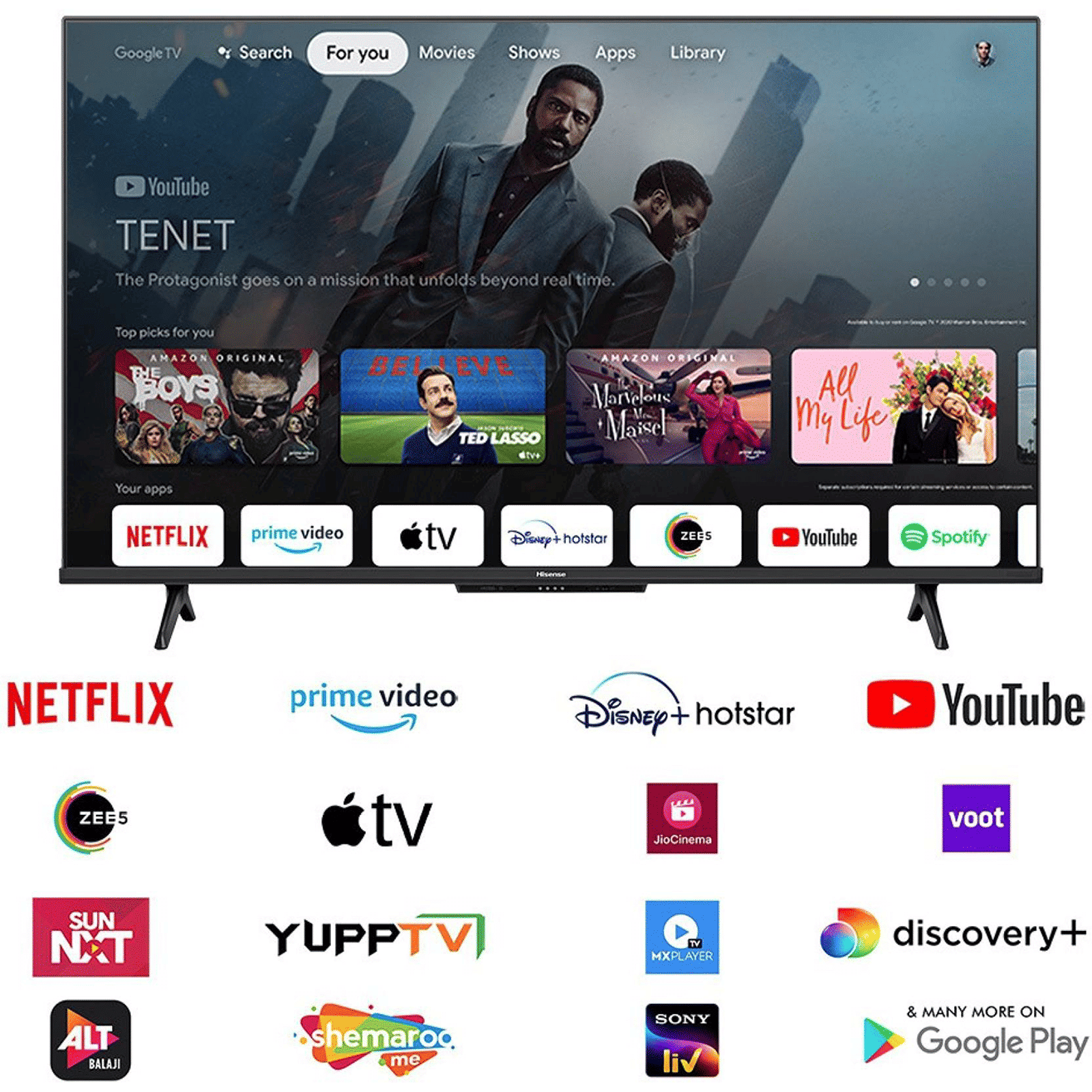 Hisense A6H 139 cm (55 inch) 4K Ultra HD LED Google TV with Dolby Vision (2022 model) Hisense A6H 139 cm (55 inch) 4K Ultra HD LED Google TV with Dolby Vision (2022 model)_17