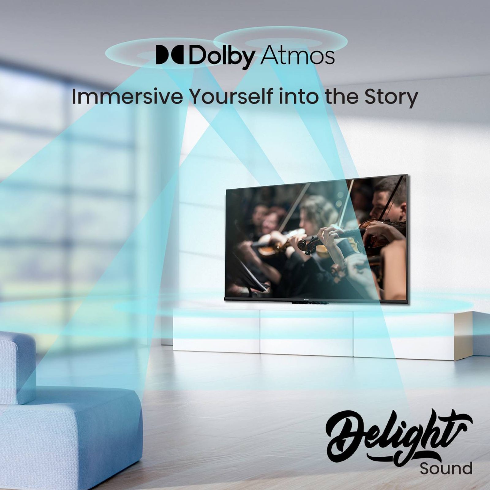 Hisense Bezelless 190 cm (75 inch) LED 4K Ultra HD Google TV with Dolby Vision (2022 model) Hisense Bezelless 190 cm (75 inch) LED 4K Ultra HD Google TV with Dolby Vision (2022 model)_14