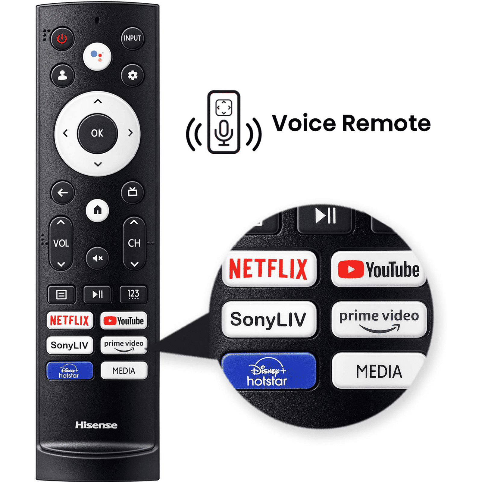 Hisense Bezelless 190 cm (75 inch) LED 4K Ultra HD Google TV with Dolby Vision (2022 model) Hisense Bezelless 190 cm (75 inch) LED 4K Ultra HD Google TV with Dolby Vision (2022 model)_8