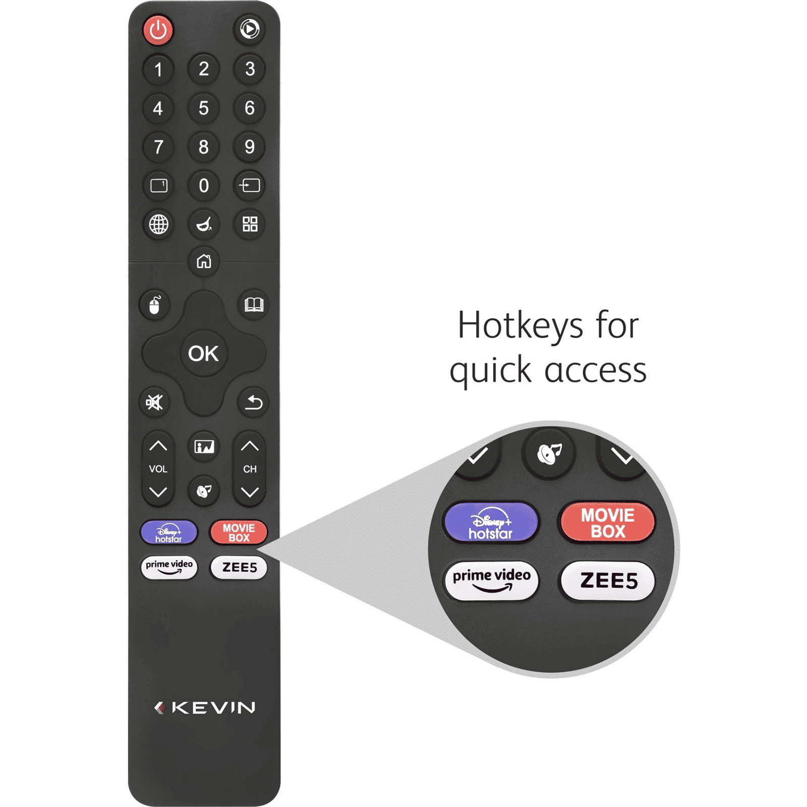 Kevin Frameless Series 109 cm (43 inch) Full HD LED Smart Android TV with HRDD Picture Quality (2022 model)_7