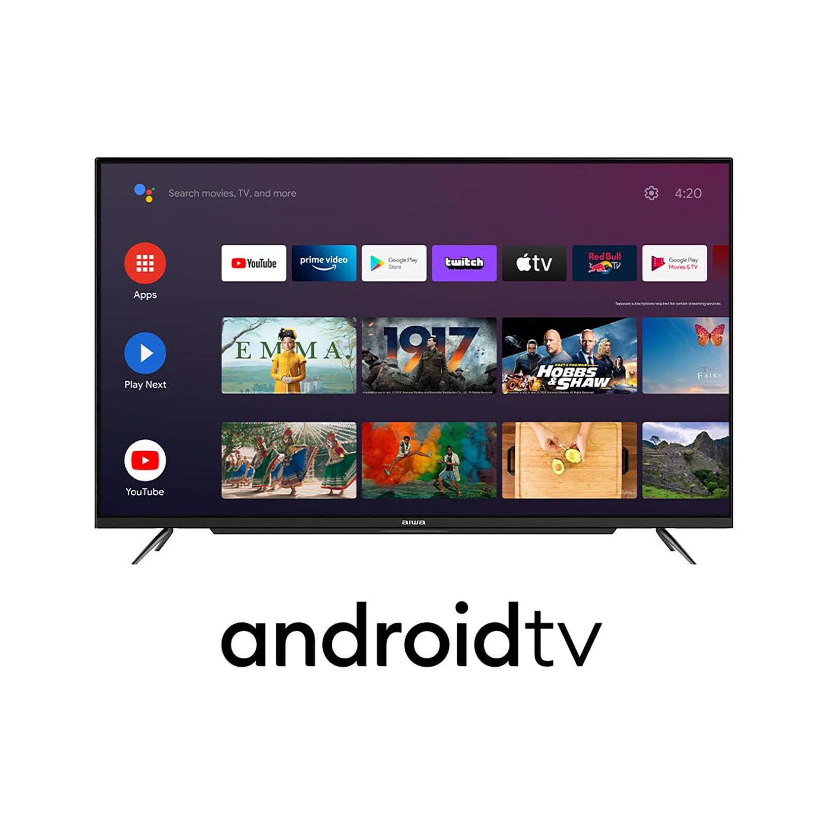 aiwa Magnifiq 108 cm (43 inch) Full HD LED Smart Android TV with Google Assistant (2022 Model)_9