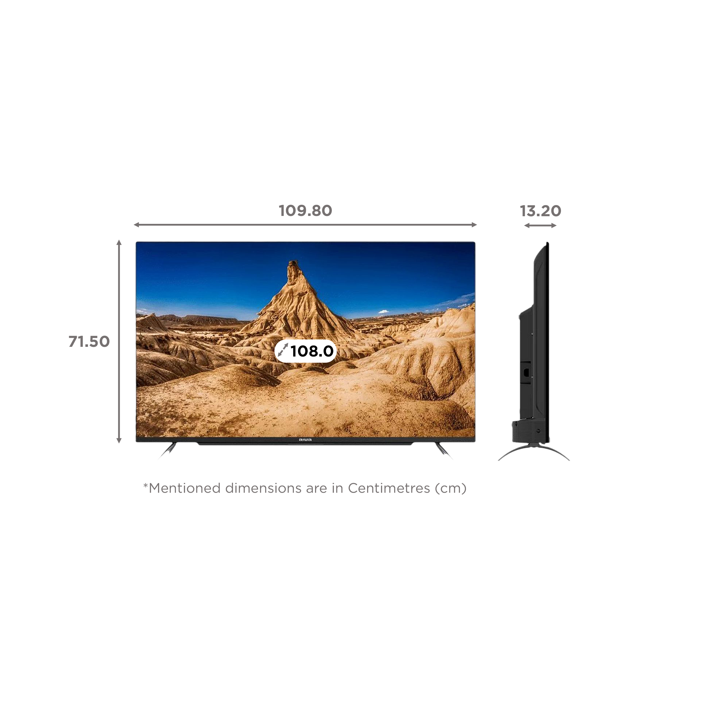 aiwa Magnifiq 108 cm (43 inch) Full HD LED Smart Android TV with Google Assistant (2022 Model)_2