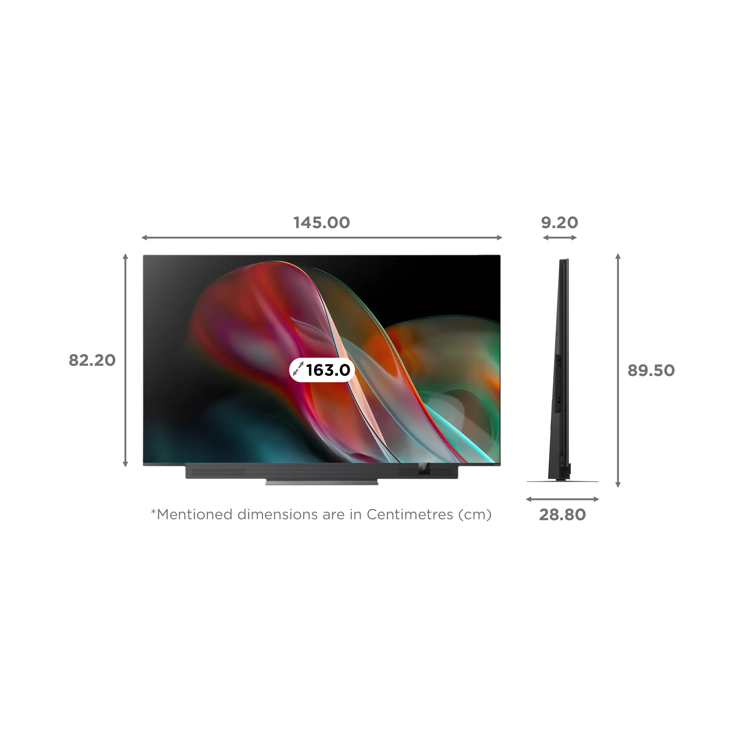 OnePlus Q2 Pro 163 cm (65 inch) QLED 4K Ultra HD Android TV with Dolby Atmos_2