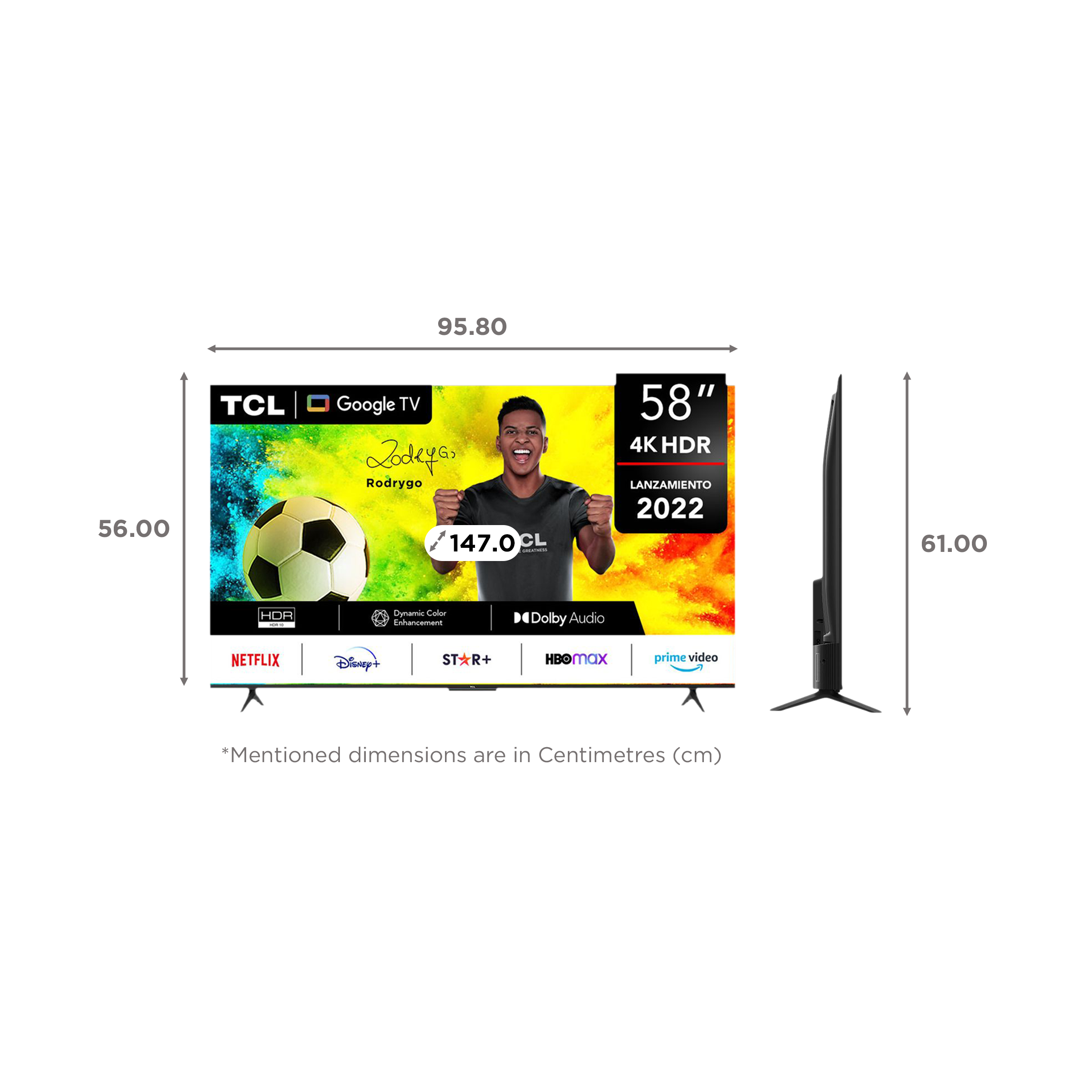 TCL P Series 147 cm (58 inch) 4K Ultra HD LED Smart Android TV with Google Assistant (2022 model) TCL P Series 147 cm (58 inch) 4K Ultra HD LED Smart Android TV with Google Assistant (2022 model)_2