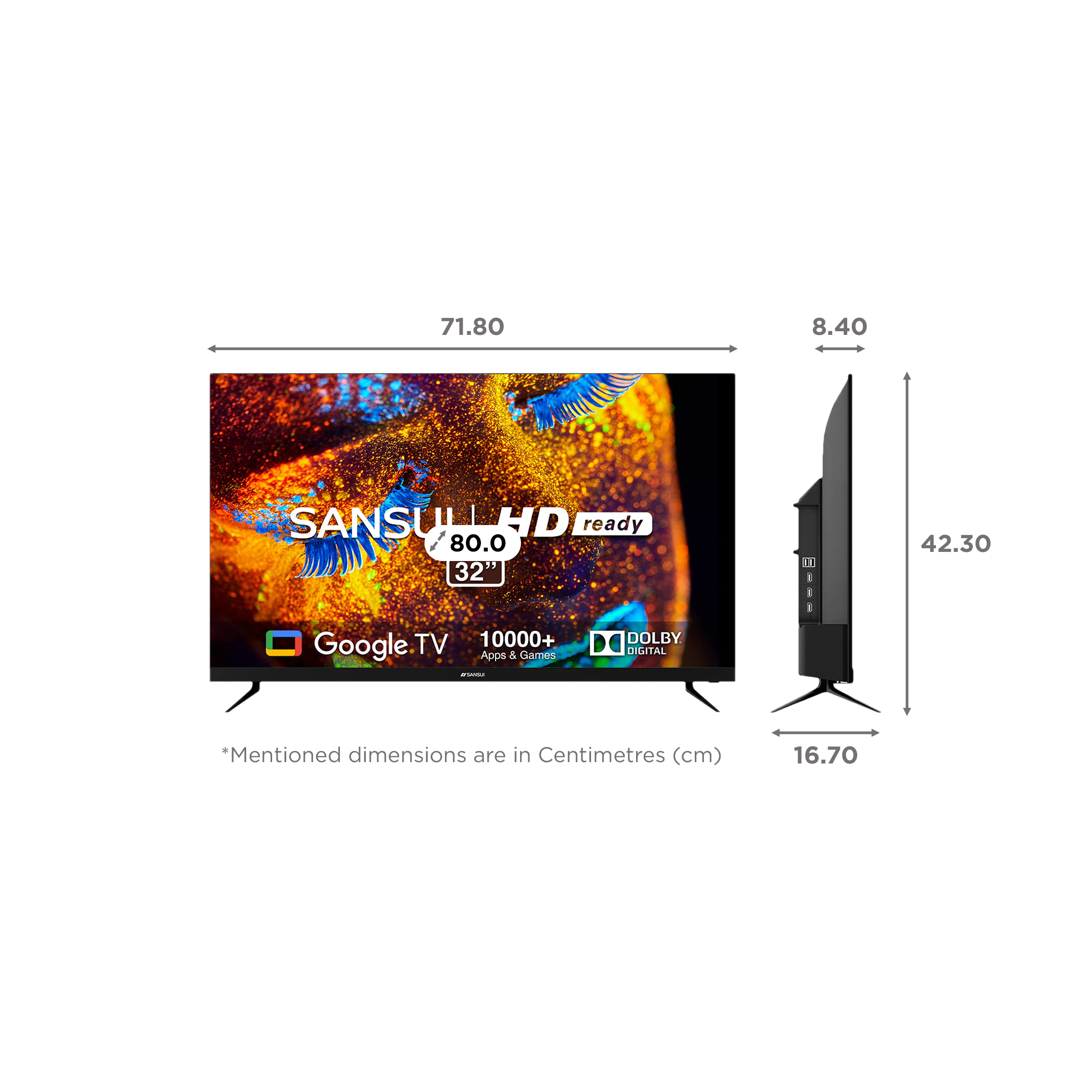 SANSUI 80 cm (32 inch) HD Ready LED Smart Google TV with Dolby Audio (2023 model) SANSUI 80 cm (32 inch) HD Ready LED Smart Google TV with Dolby Audio (2023 model)_2