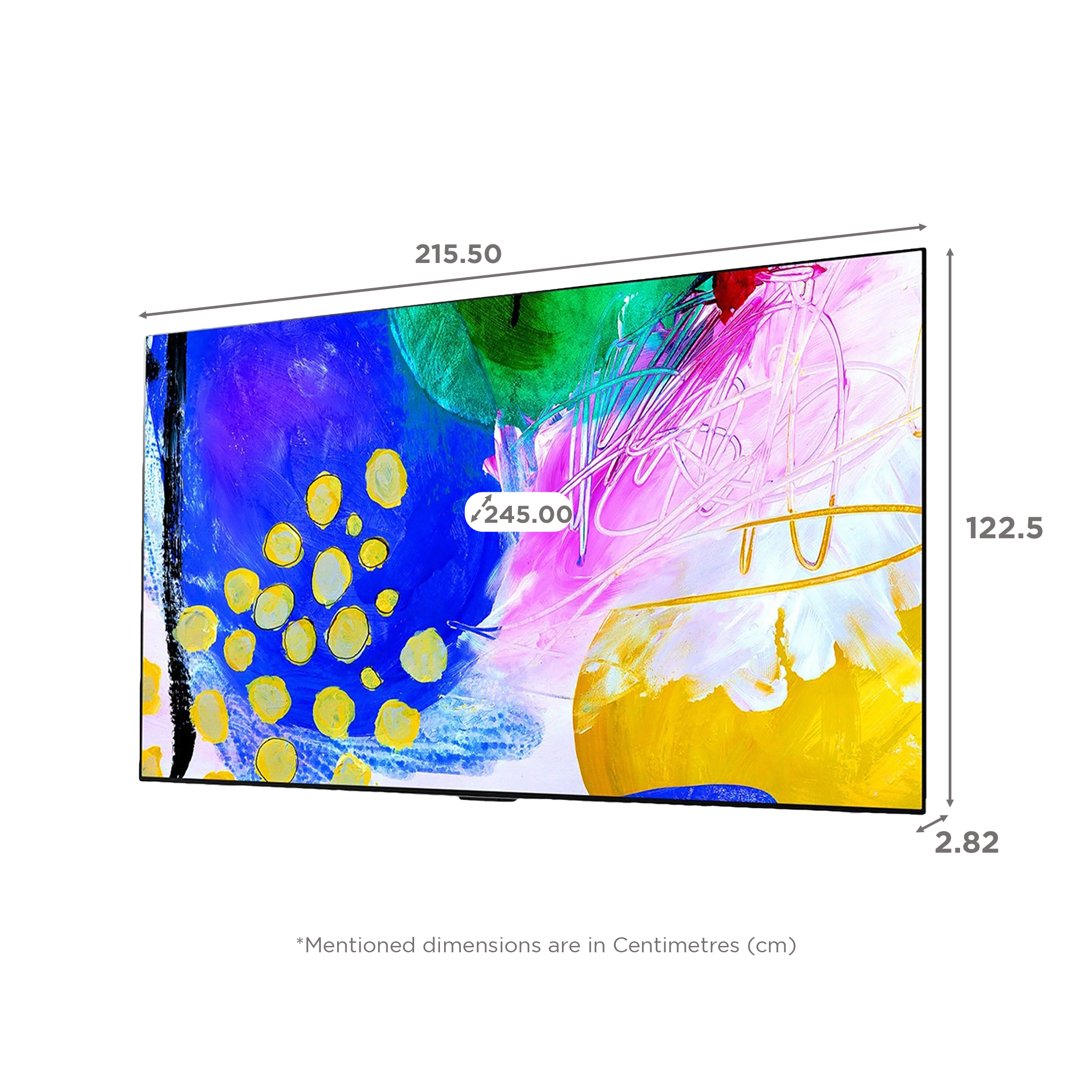 LG G2 245 cm (97 inch) OLED 4K Ultra HD WebOS TV with Dolby Vision and Dolby Atmos (2022 model) LG G2 245 cm (97 inch) OLED 4K Ultra HD WebOS TV with Dolby Vision and Dolby Atmos (2022 model)_2