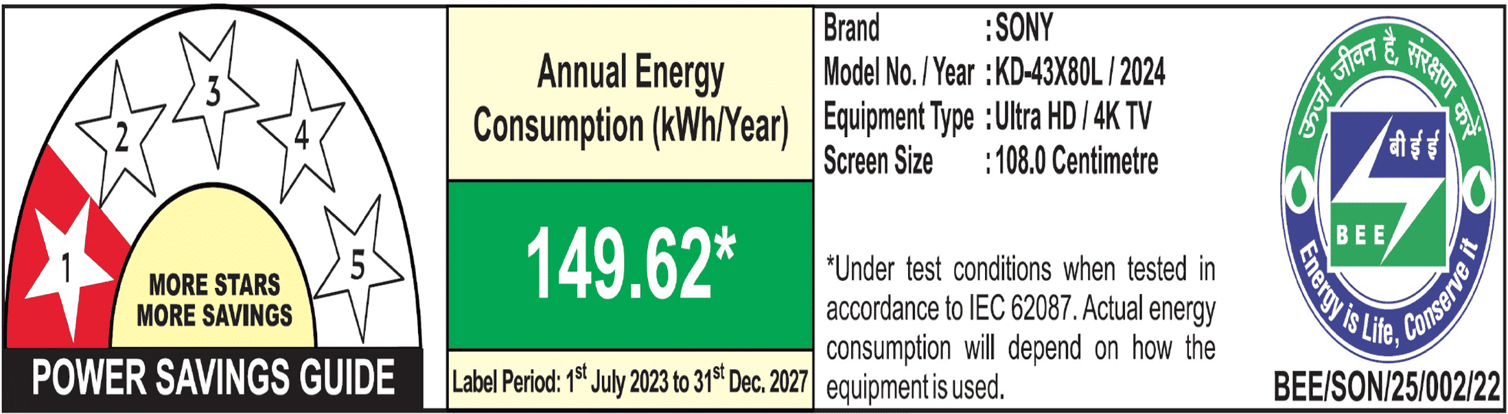 SONY X80L 108 cm (43 inch) 4K Ultra HD LED Google TV with X-Reality PRO (2023 model)_4