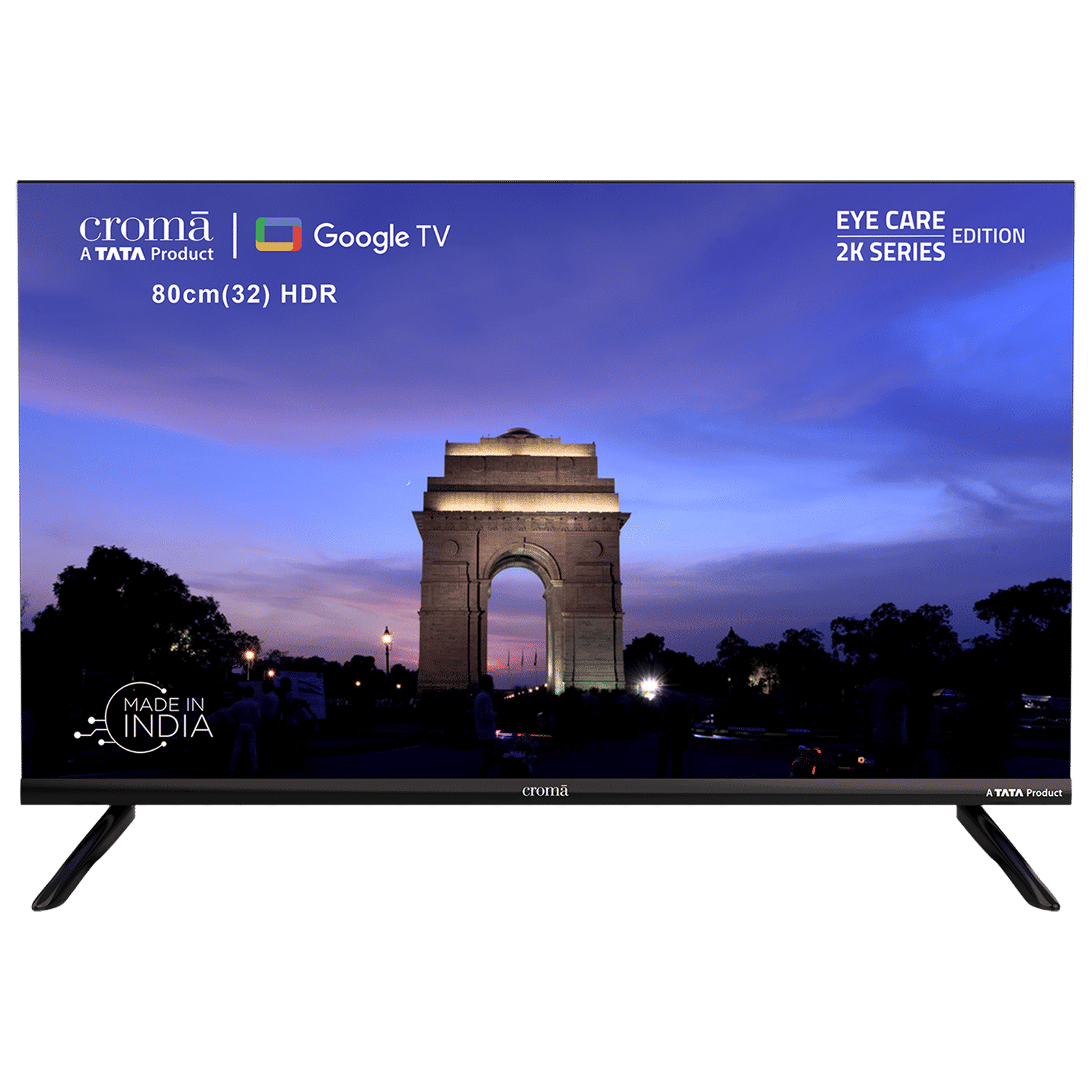 Croma 80 cm (32 inch) HD Ready LED Smart Google TV with A Plus Grade Panel_1