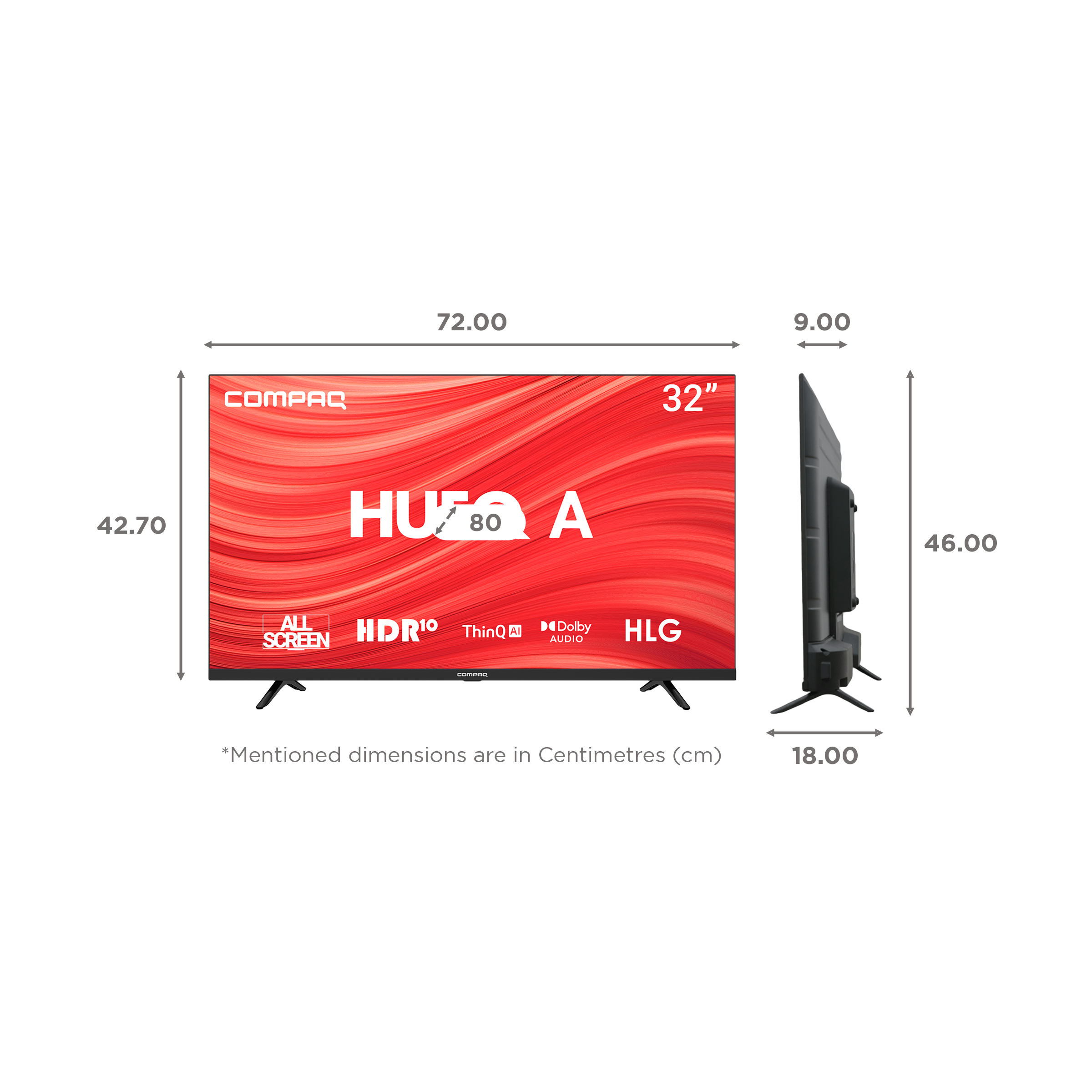 Compaq HUEQ A 80 cm (32 inch) HD Ready Smart webOS TV with Dolby Audio (2022 model)_2