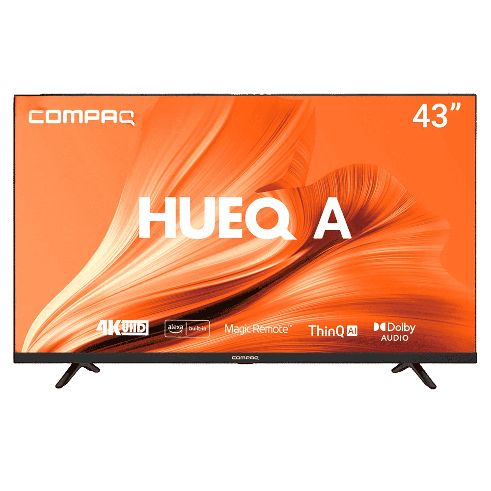 Compaq HUEQ A 109 cm (43 inch) 4K Ultra HD LED WebOS TV with Dolby Audio (2022 model)_1