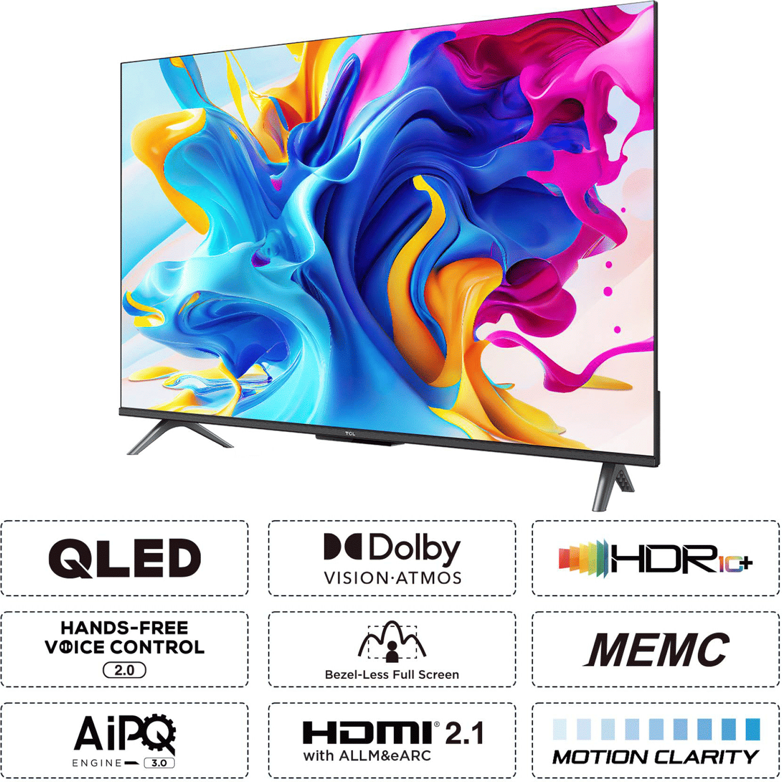 TCL C645 109 cm (43 inch) QLED 4K Ultra HD Google TV with Dolby Audio (2023 model)_17