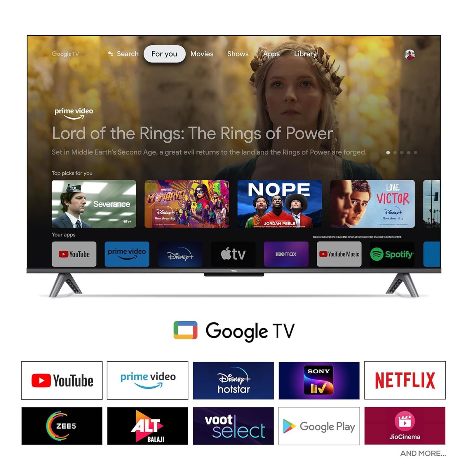 TCL C645 109 cm (43 inch) QLED 4K Ultra HD Google TV with Dolby Audio (2023 model)_18