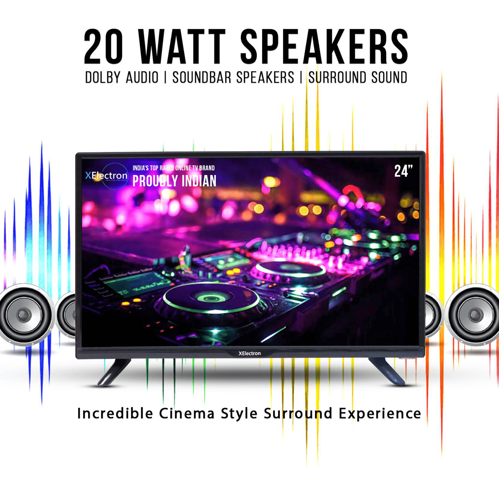 XElectron 60 cm (24 inch) HD Ready TV with Bezel Less Display (2023 model)_9