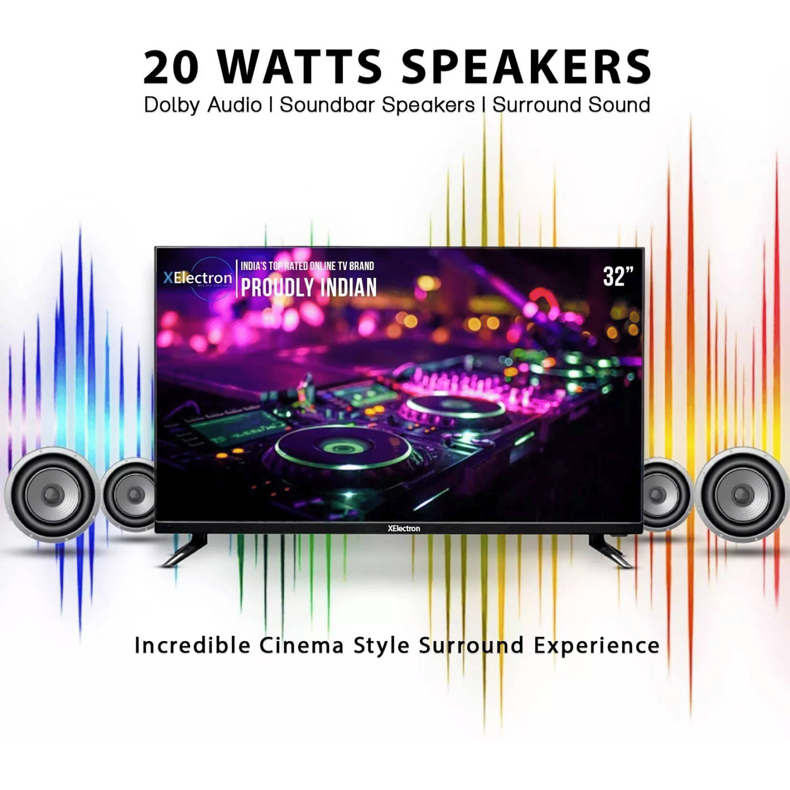 XElectron 80 cm (32 inch) HD Ready TV with Bezel Less Display (2023 model)_8