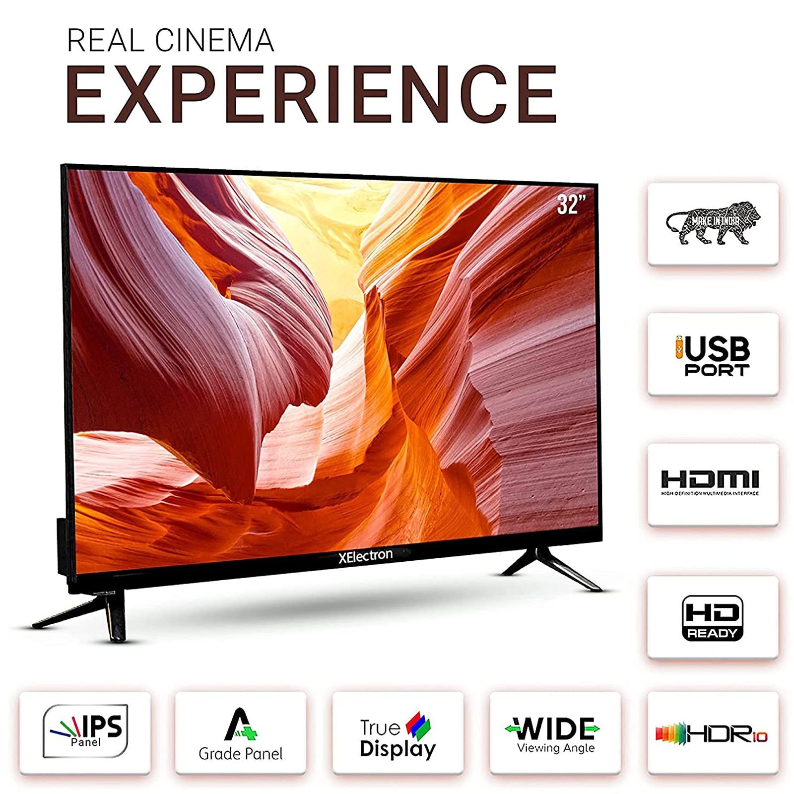 XElectron 80 cm (32 inch) HD Ready TV with Bezel Less Display (2023 model)_11