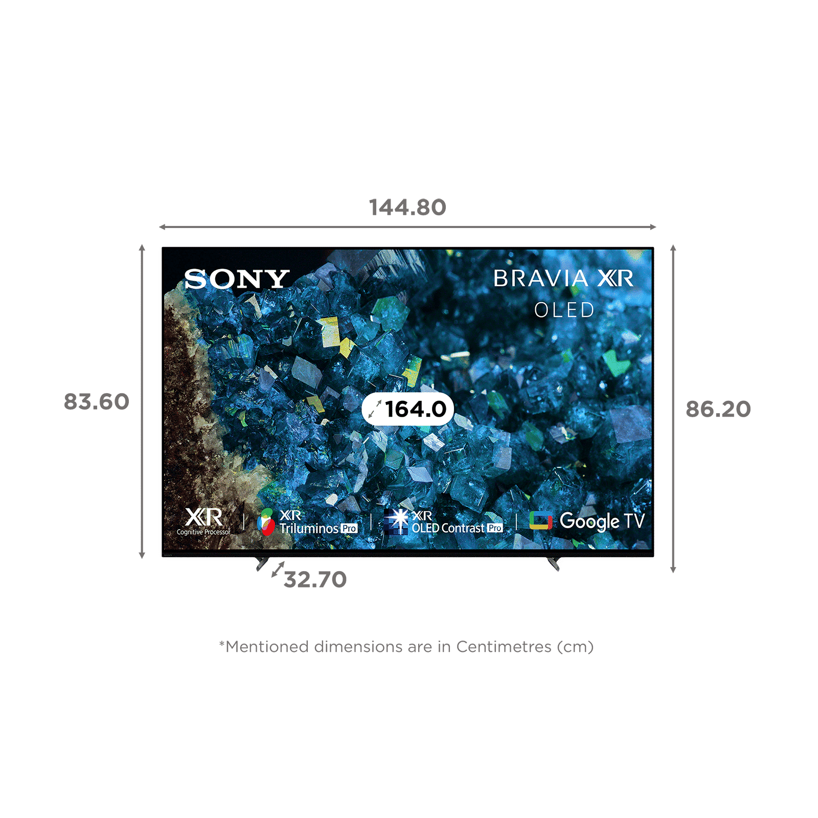 SONY Bravia 164 cm (65 inch) OLED 4K Ultra HD Google TV with Cognitive Processor XR (2023 model)_2