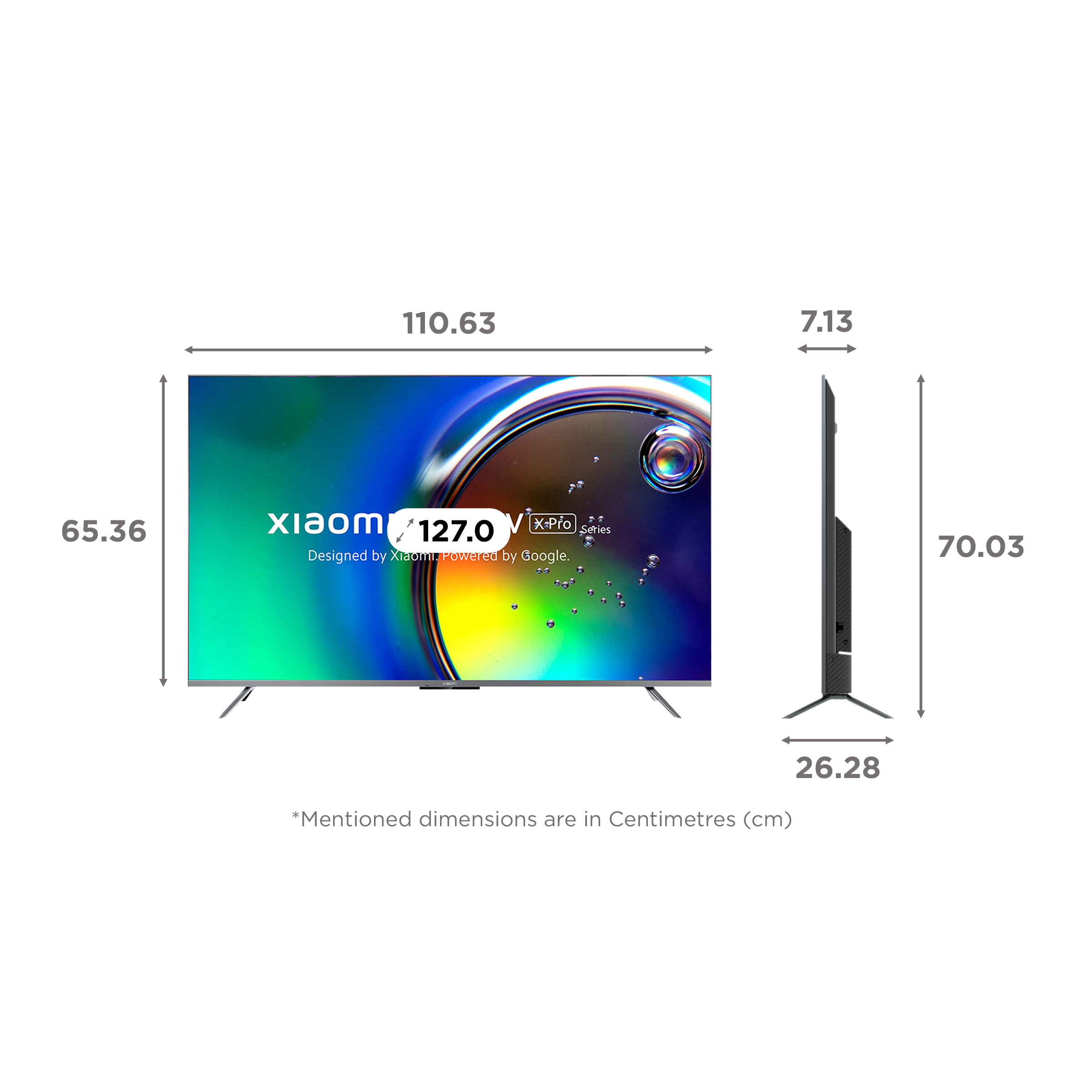 Xiaomi X Pro Series 127 cm (50 inch) 4K Ultra HD LED Google TV with Bezel Less Display (2023 model)_2