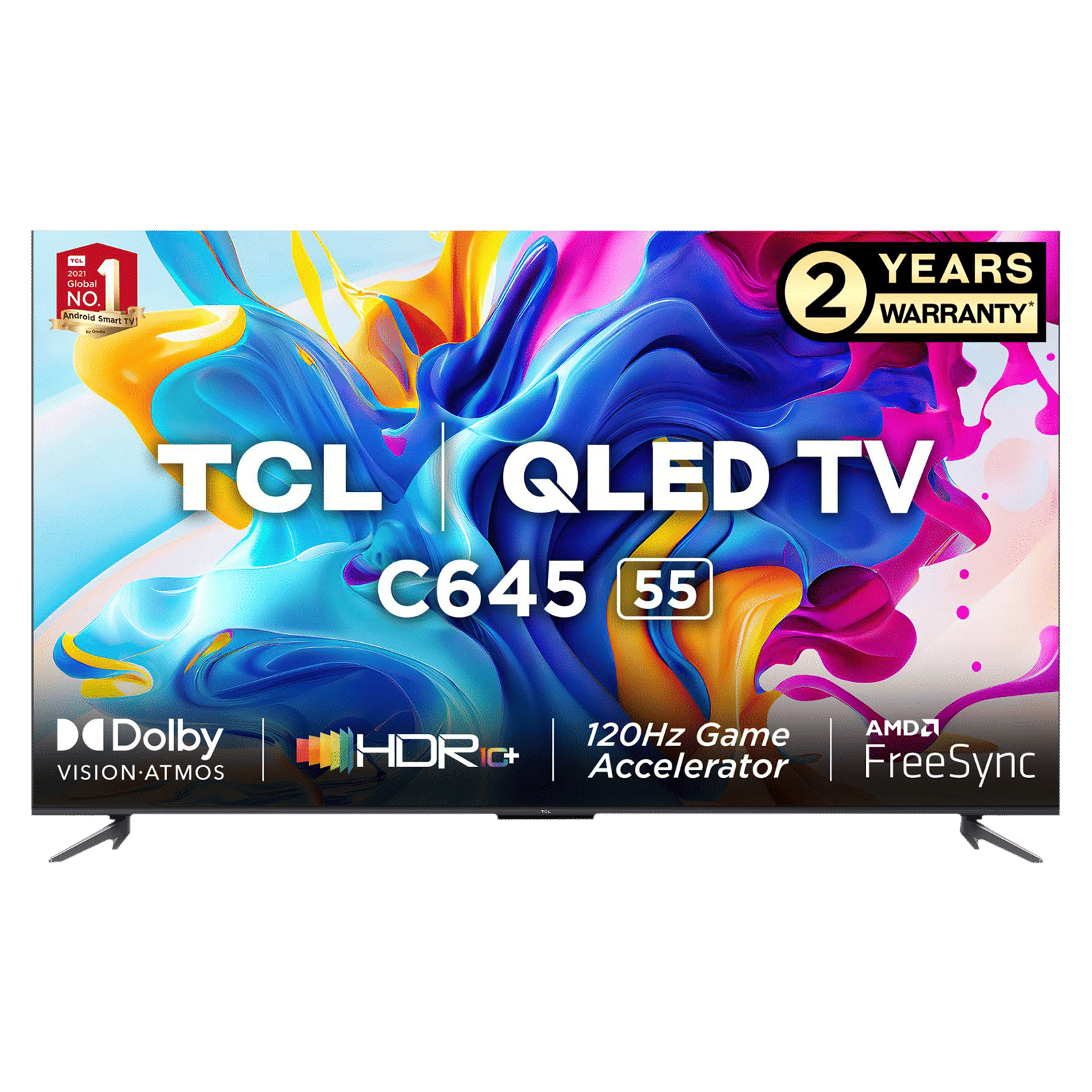 TCL 55C645 140 cm (55 inch) QLED 4K Ultra HD Google TV with Dolby Vision & Dolby Atmos_1