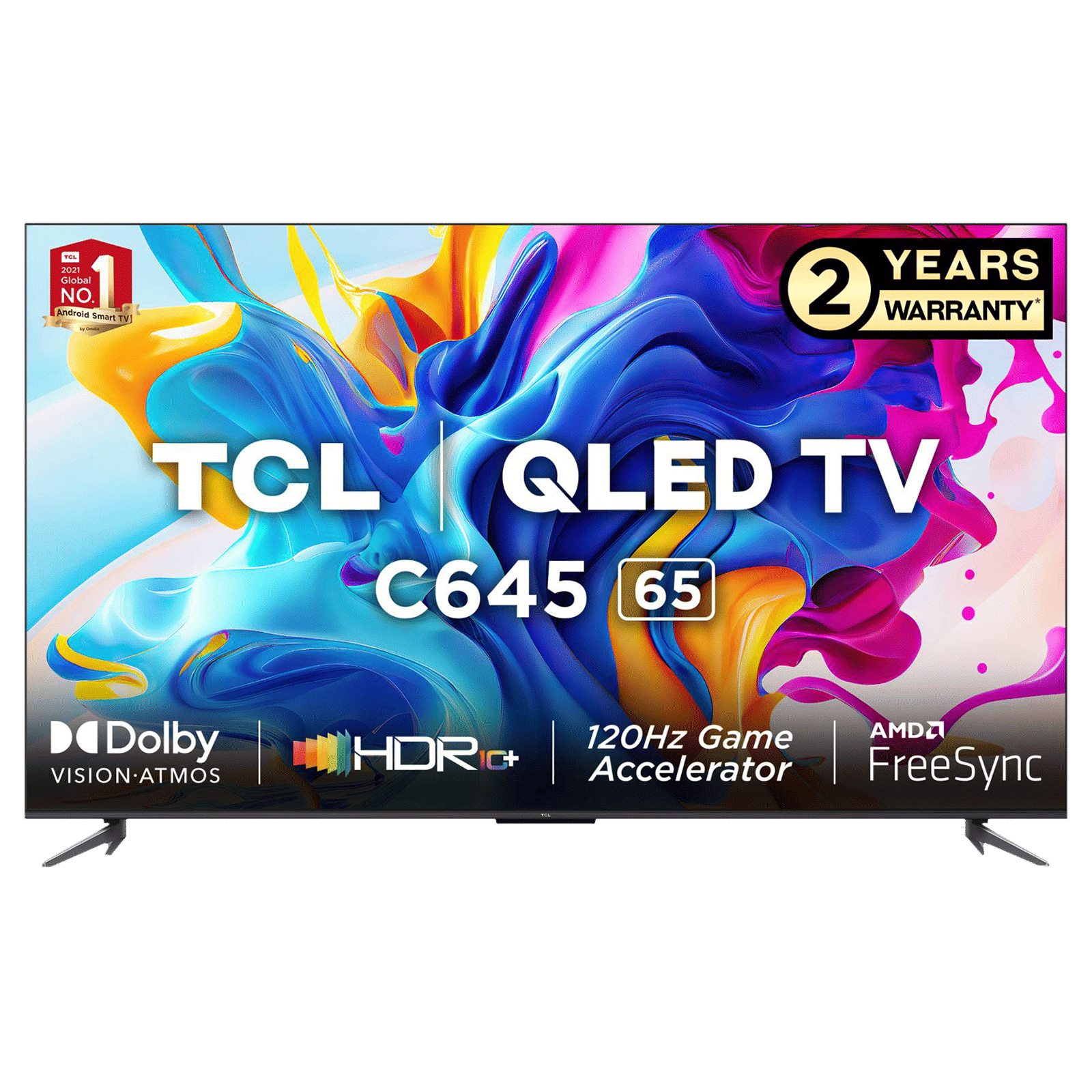 TCL 65C645 165 cm (65 inch) QLED 4K Ultra HD Google TV with Dolby Audio & Dolby Vision_1