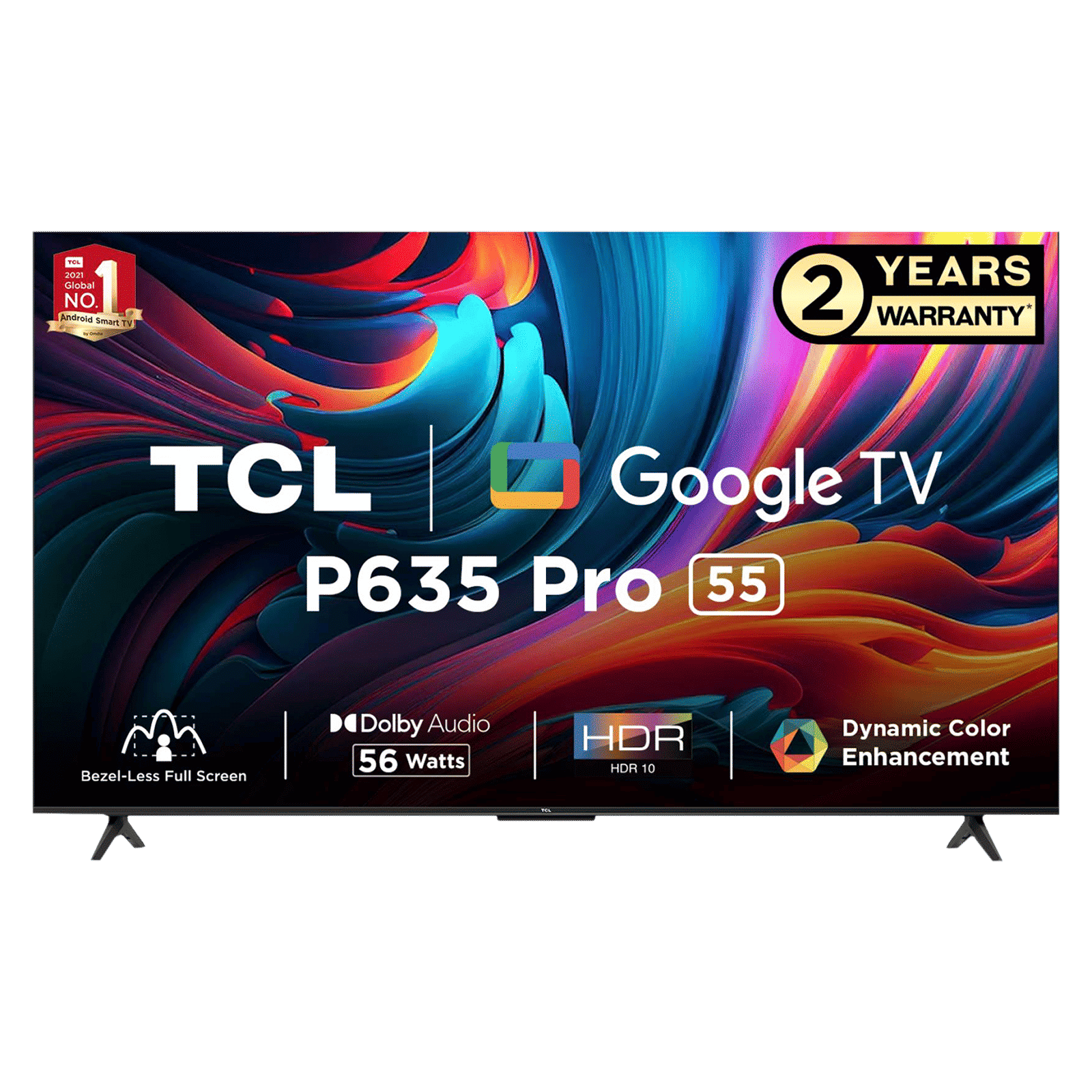 TCL 55P635 Pro 140 cm (55 inch) 4K Ultra HD LED Google TV with Google Assistant TCL 55P635 Pro 140 cm (55 inch) 4K Ultra HD LED Google TV with Google Assistant_1