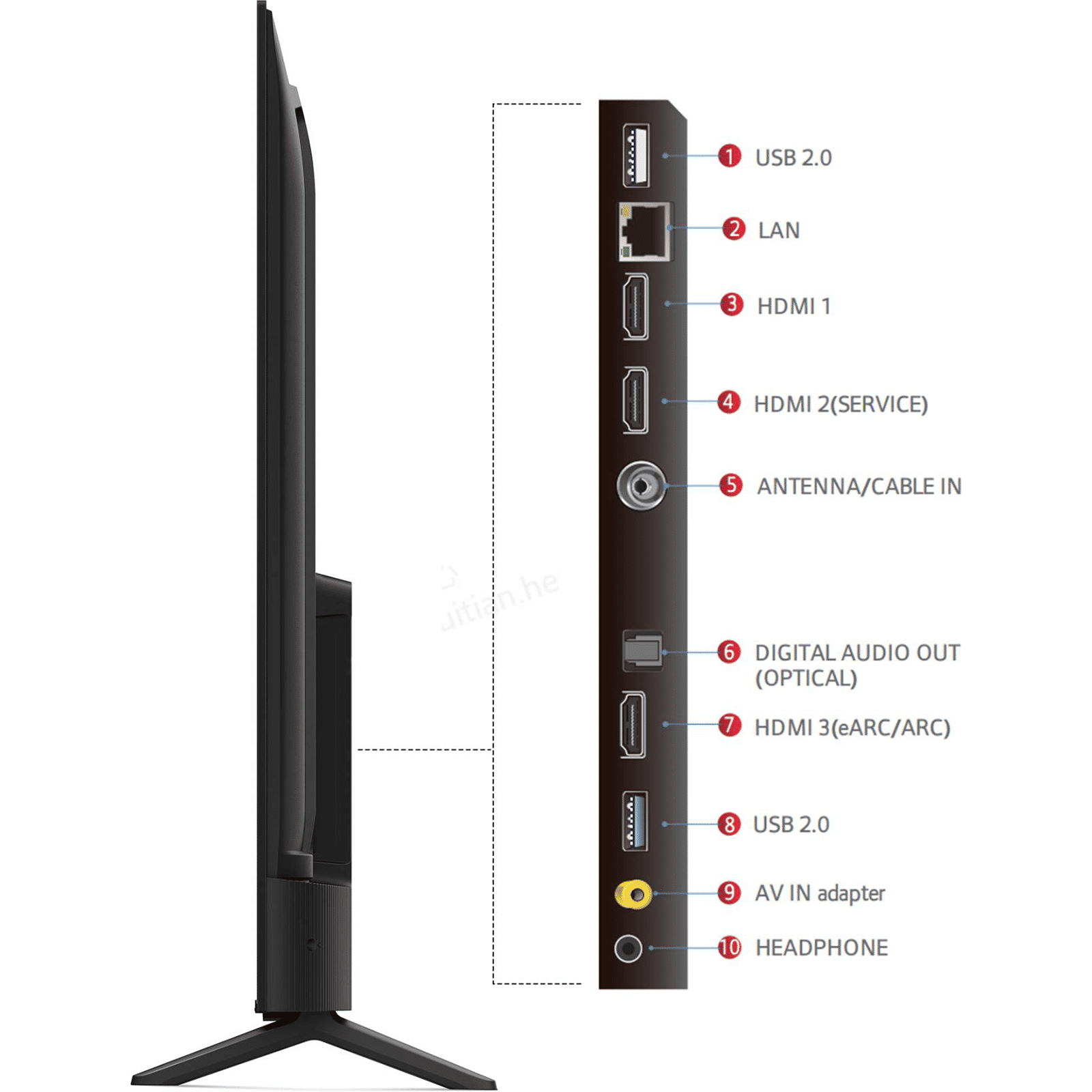 TCL 75P635 Pro 189 cm (75 inch) 4K Ultra HD LED Google TV with Bezel Less Display (2023 model) TCL 75P635 Pro 189 cm (75 inch) 4K Ultra HD LED Google TV with Bezel Less Display (2023 model)_20