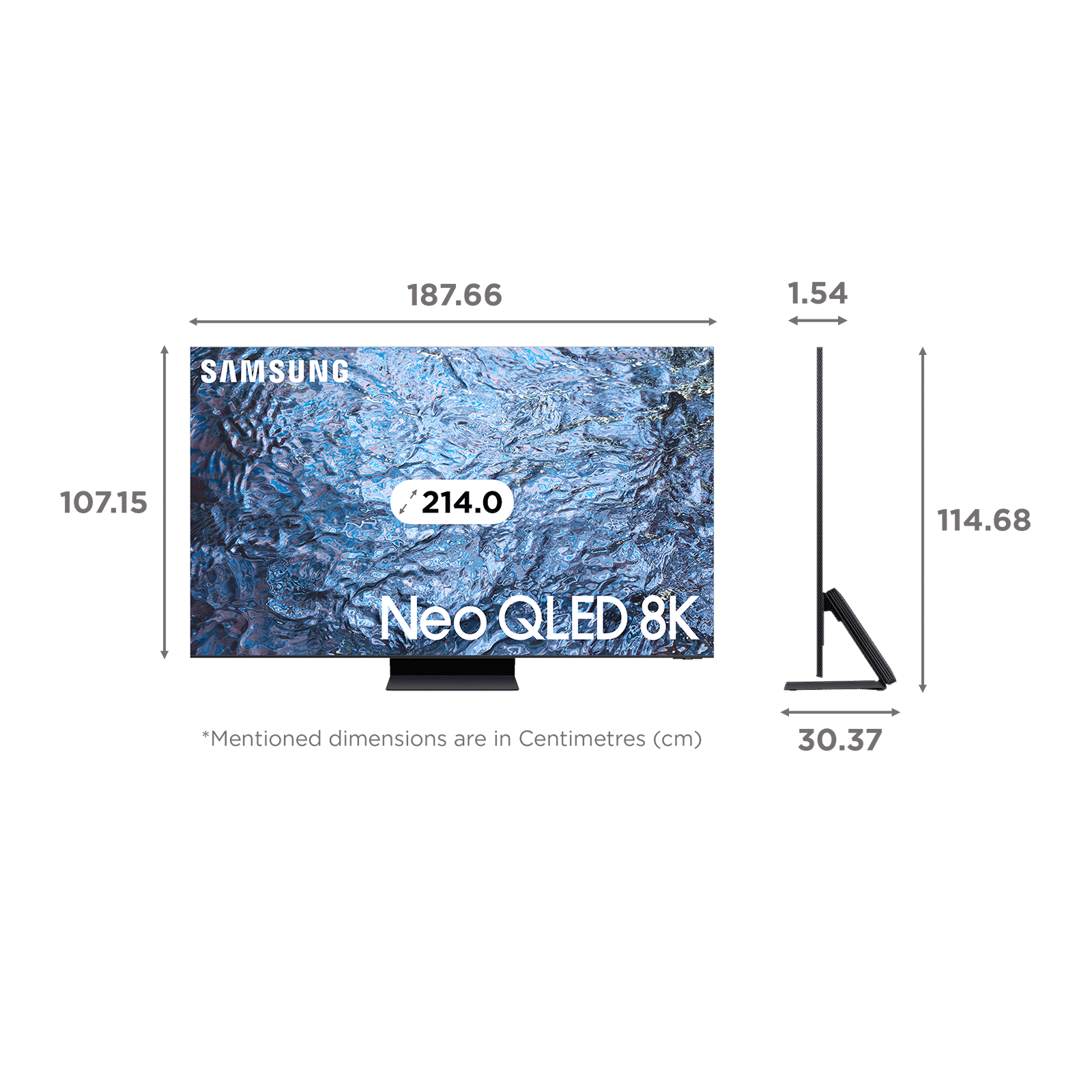 SAMSUNG 214 cm (85 inch) QLED 4K Ultra HD Tizen TV with Neural Quantum Processor_2