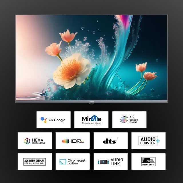 Panasonic MX Series 108 cm (43 inch) 4K Ultra HD LED Google TV with Audio Booster Plus Speaker Panasonic MX Series 108 cm (43 inch) 4K Ultra HD LED Google TV with Audio Booster Plus Speaker_3
