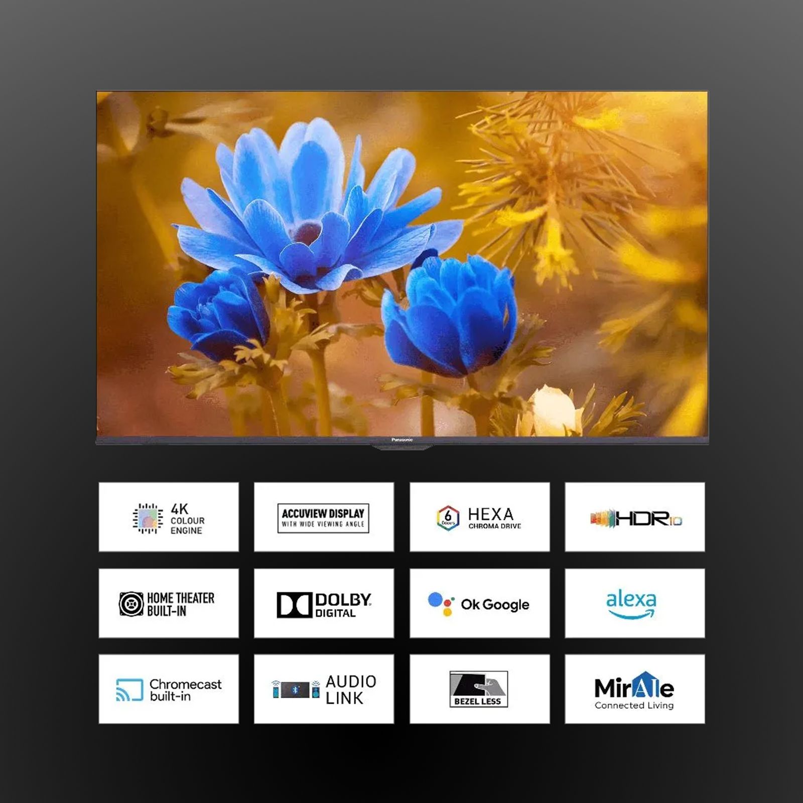 Panasonic MX Series 108 cm (43 inch) 4K Ultra HD LED Google TV with Google Assistant Panasonic MX Series 108 cm (43 inch) 4K Ultra HD LED Google TV with Google Assistant_3