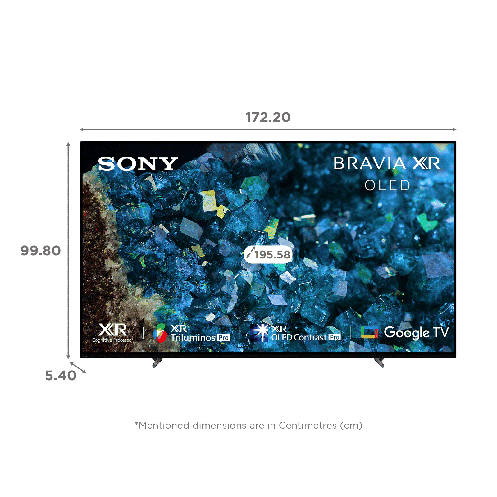 SONY Bravia 195.58 cm (77 inch) OLED 4K Ultra HD Google TV with Cognitive Processor XR (2023 model) SONY Bravia 195.58 cm (77 inch) OLED 4K Ultra HD Google TV with Cognitive Processor XR (2023 model)_2