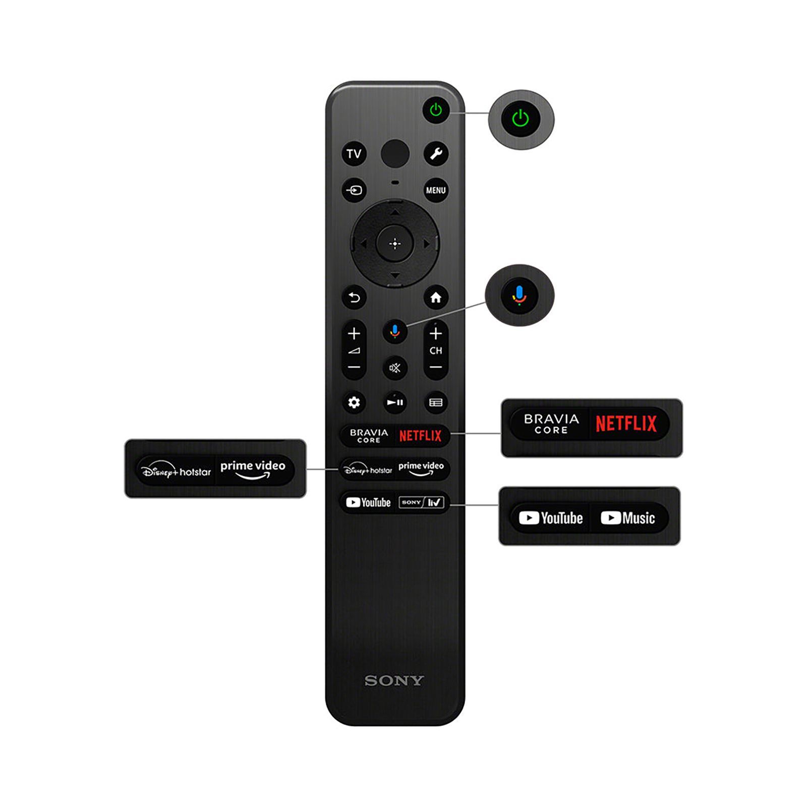 SONY Bravia 195.58 cm (77 inch) OLED 4K Ultra HD Google TV with Cognitive Processor XR (2023 model) SONY Bravia 195.58 cm (77 inch) OLED 4K Ultra HD Google TV with Cognitive Processor XR (2023 model)_4