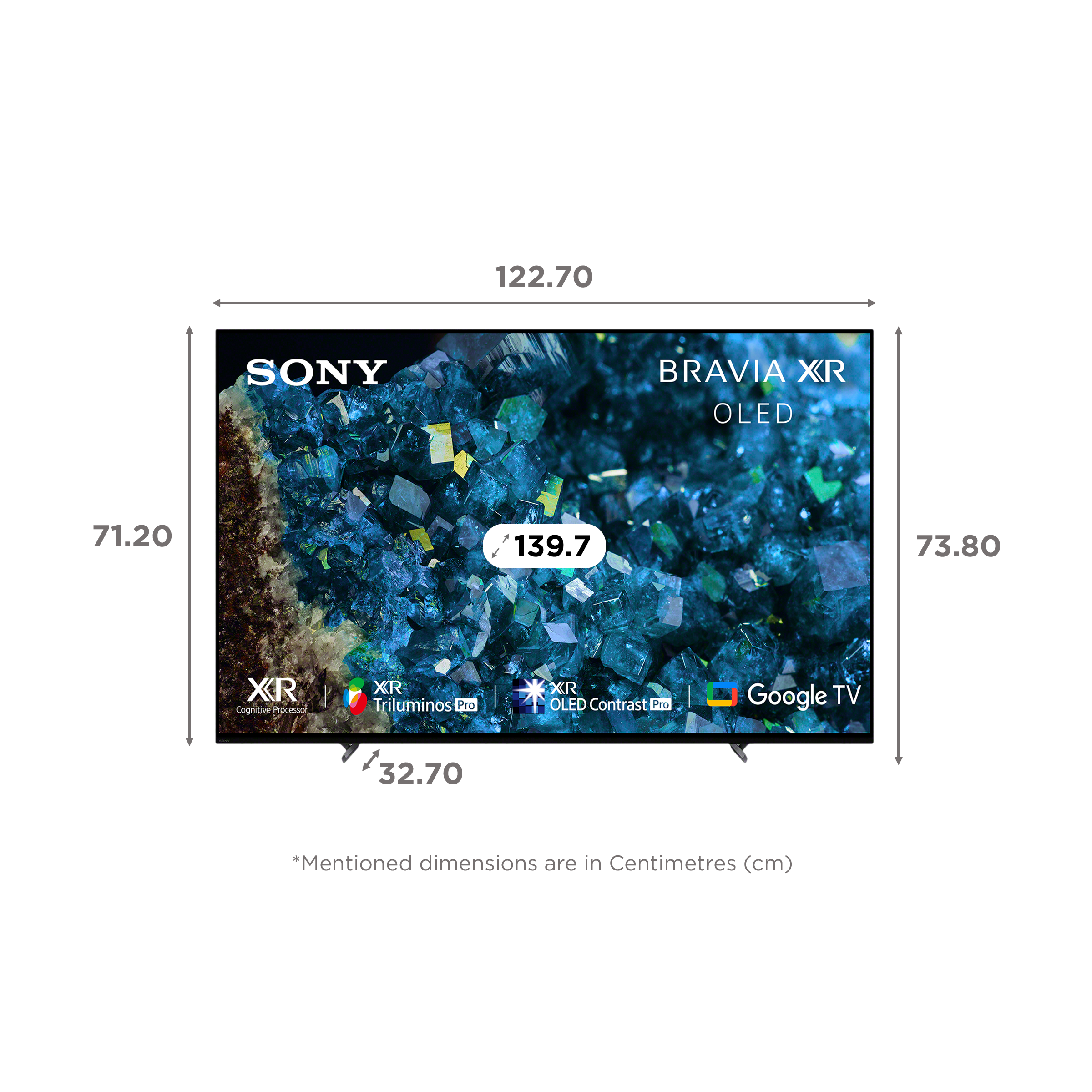 SONY Bravia 139.7 cm (55 inch) OLED 4K Ultra HD Google TV with Cognitive Processor XR (2023 model)_2