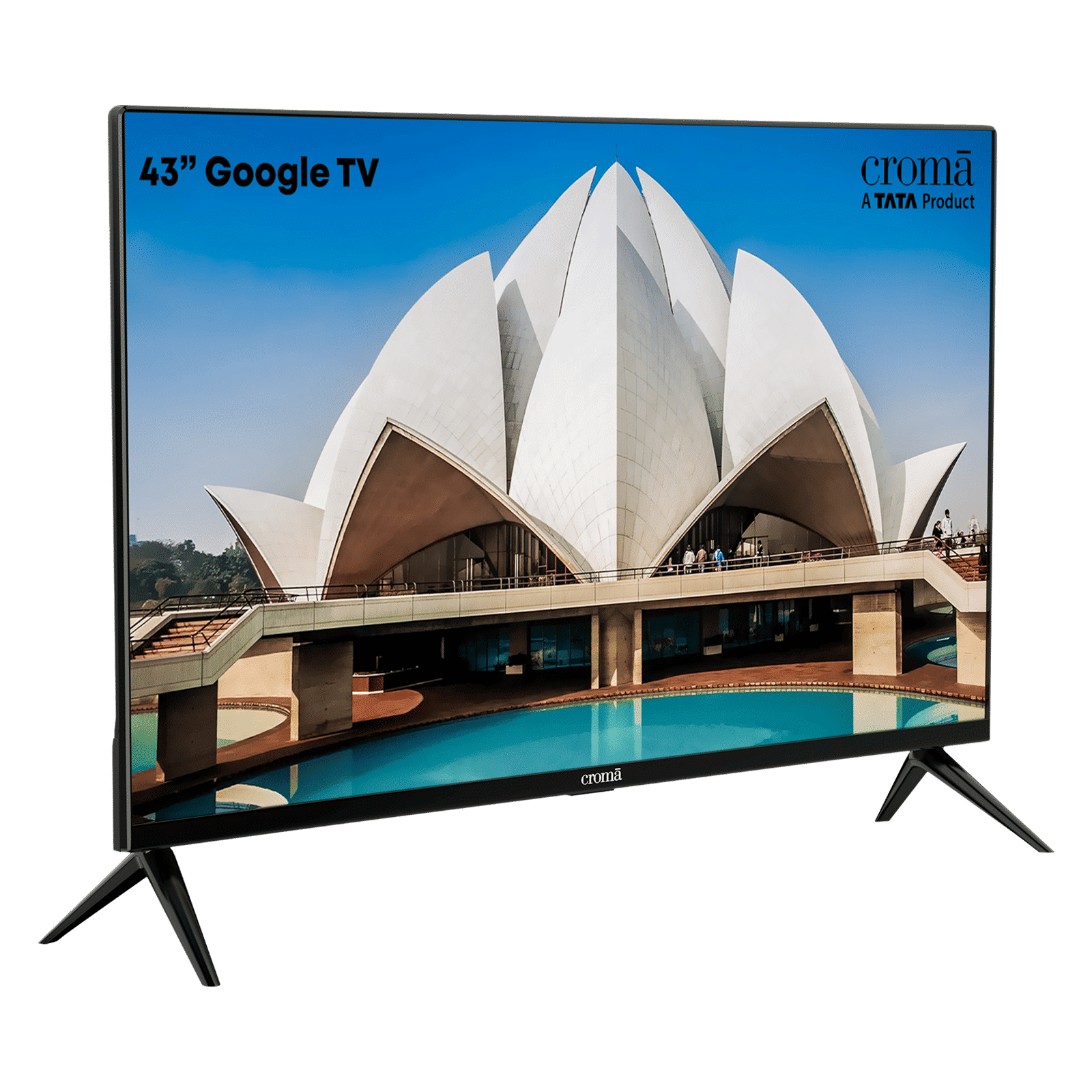 Croma 109 cm (43 inch) Full HD LED Smart Google TV with Bezel Less Display_9