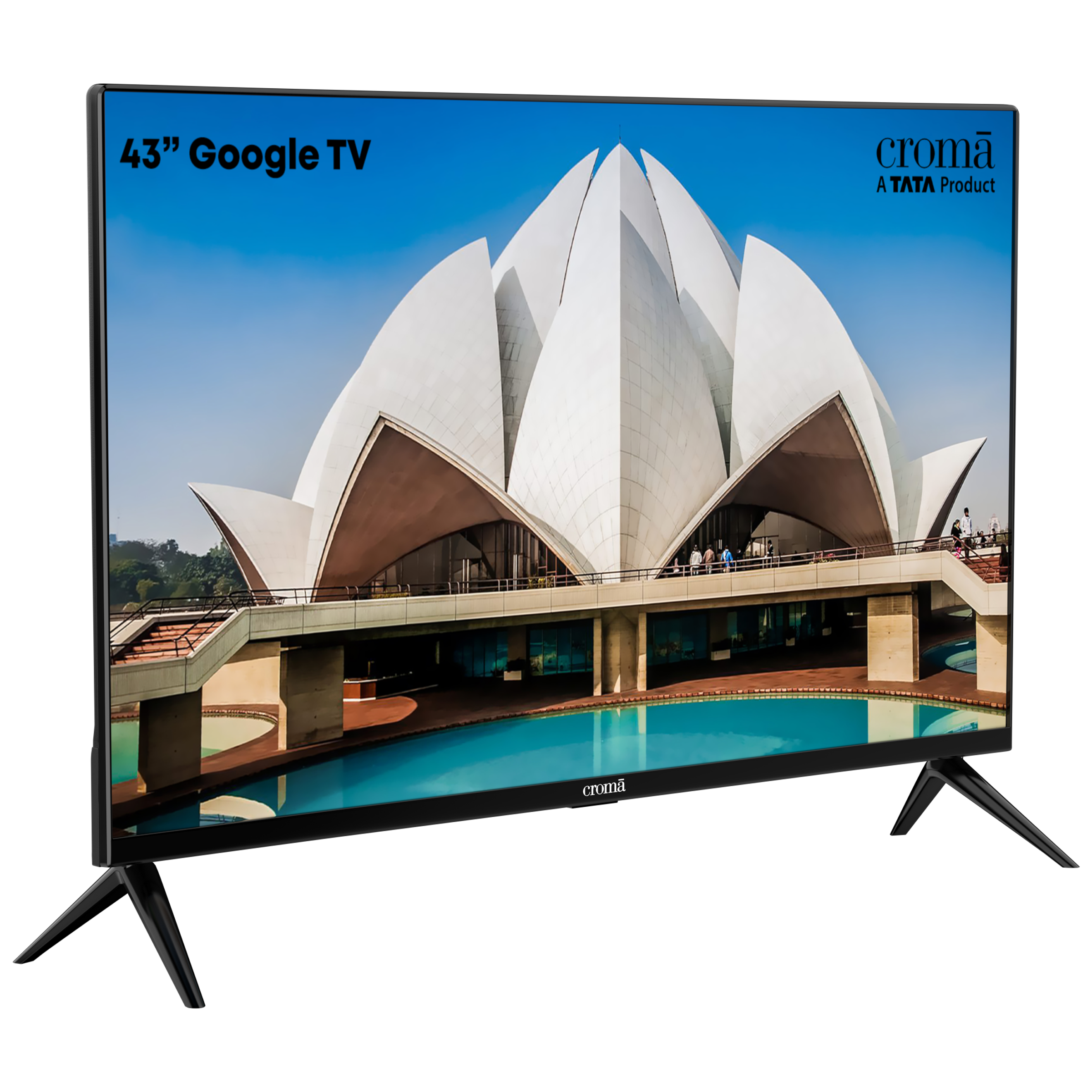 Croma 109 cm (43 inch) Full HD LED Smart Google TV with Bezel Less Display_15