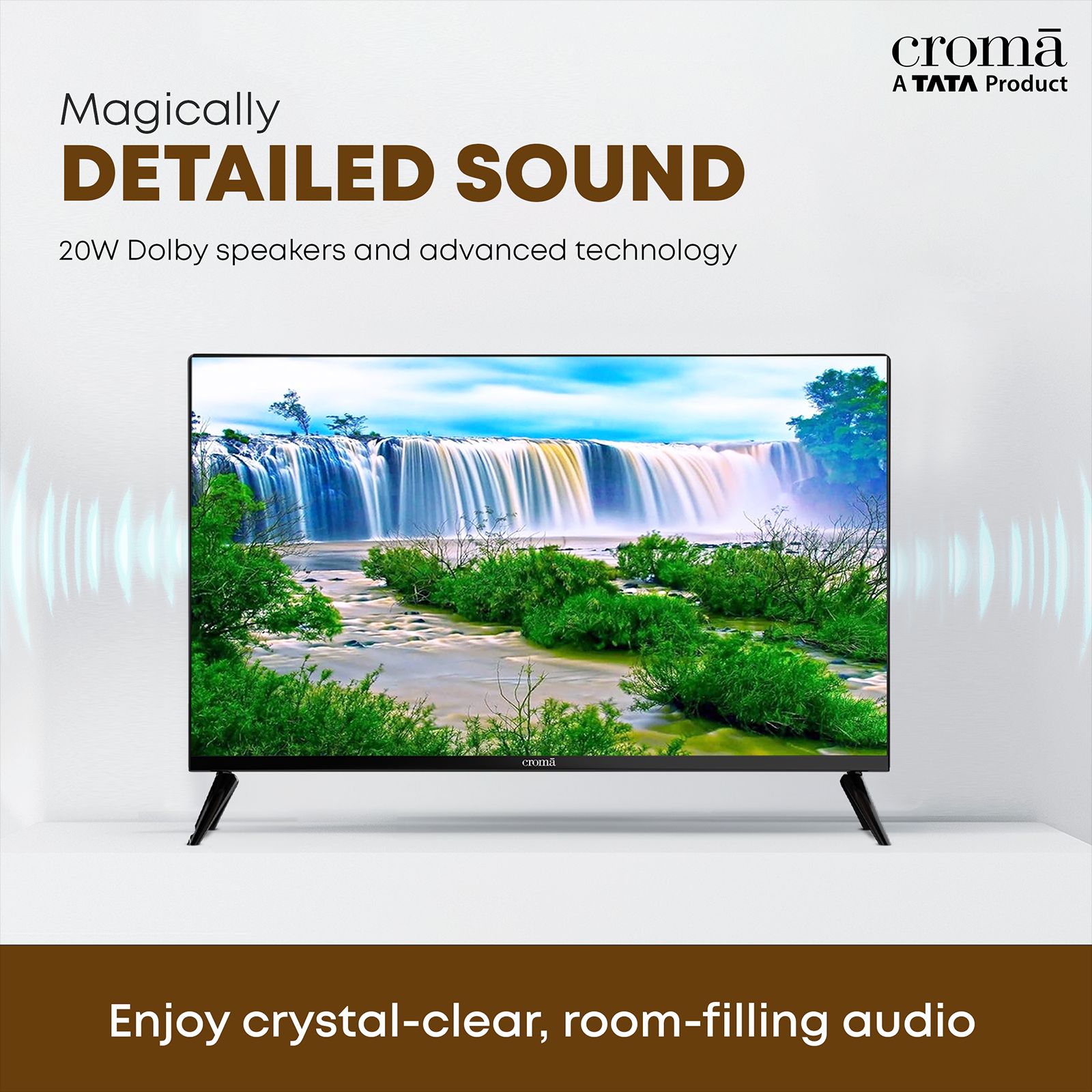 Croma 109 cm (43 inch) Full HD LED Smart Google TV with Bezel Less Display_14