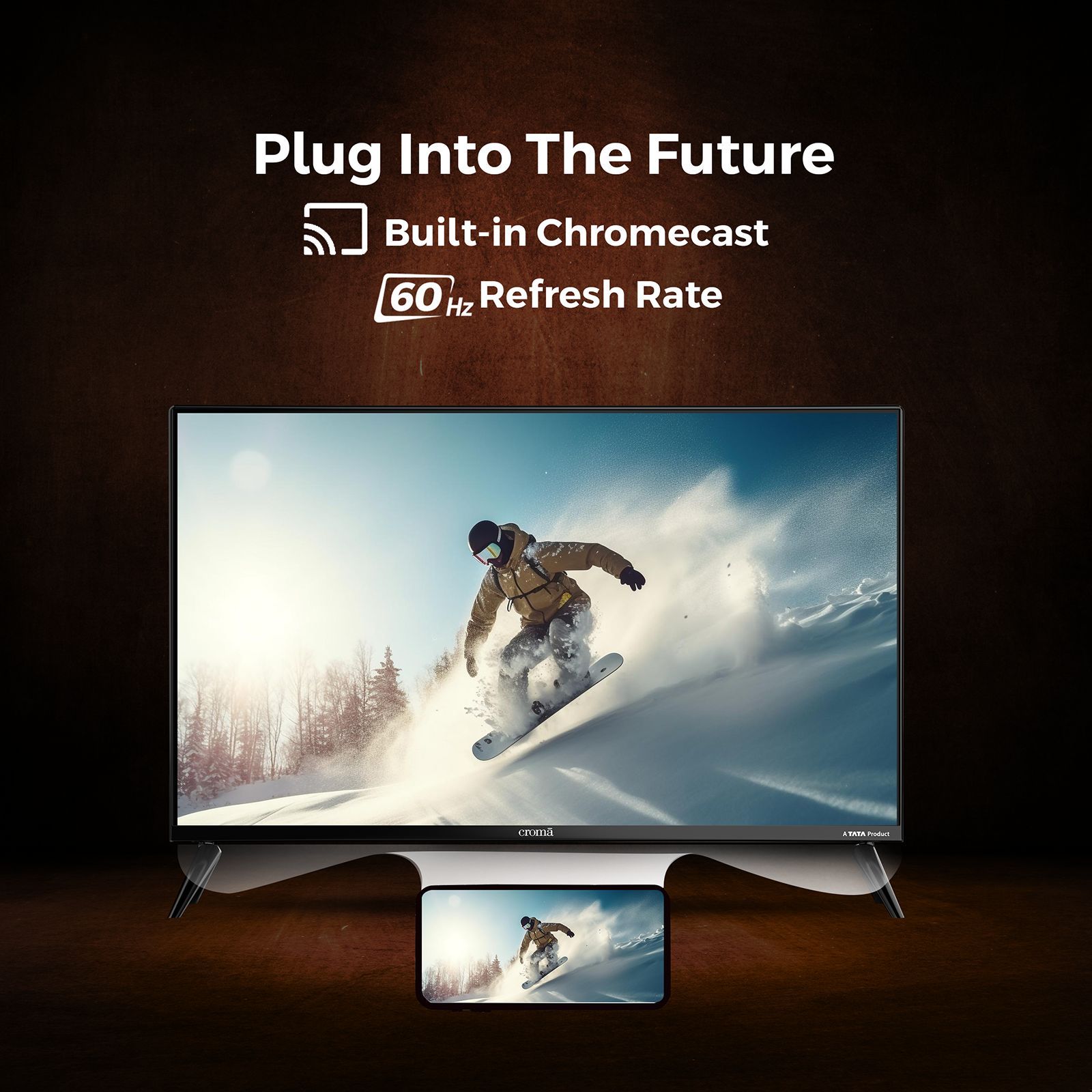 Croma 109.22 cm (43 inch) 4K Ultra HD LED Google TV with Google Voice Assistant_12