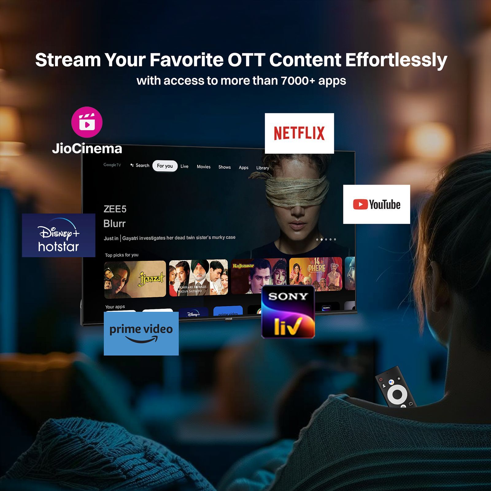 Croma 127 cm (50 inch) 4K Ultra HD LED Google TV with Bezel Less Display_12