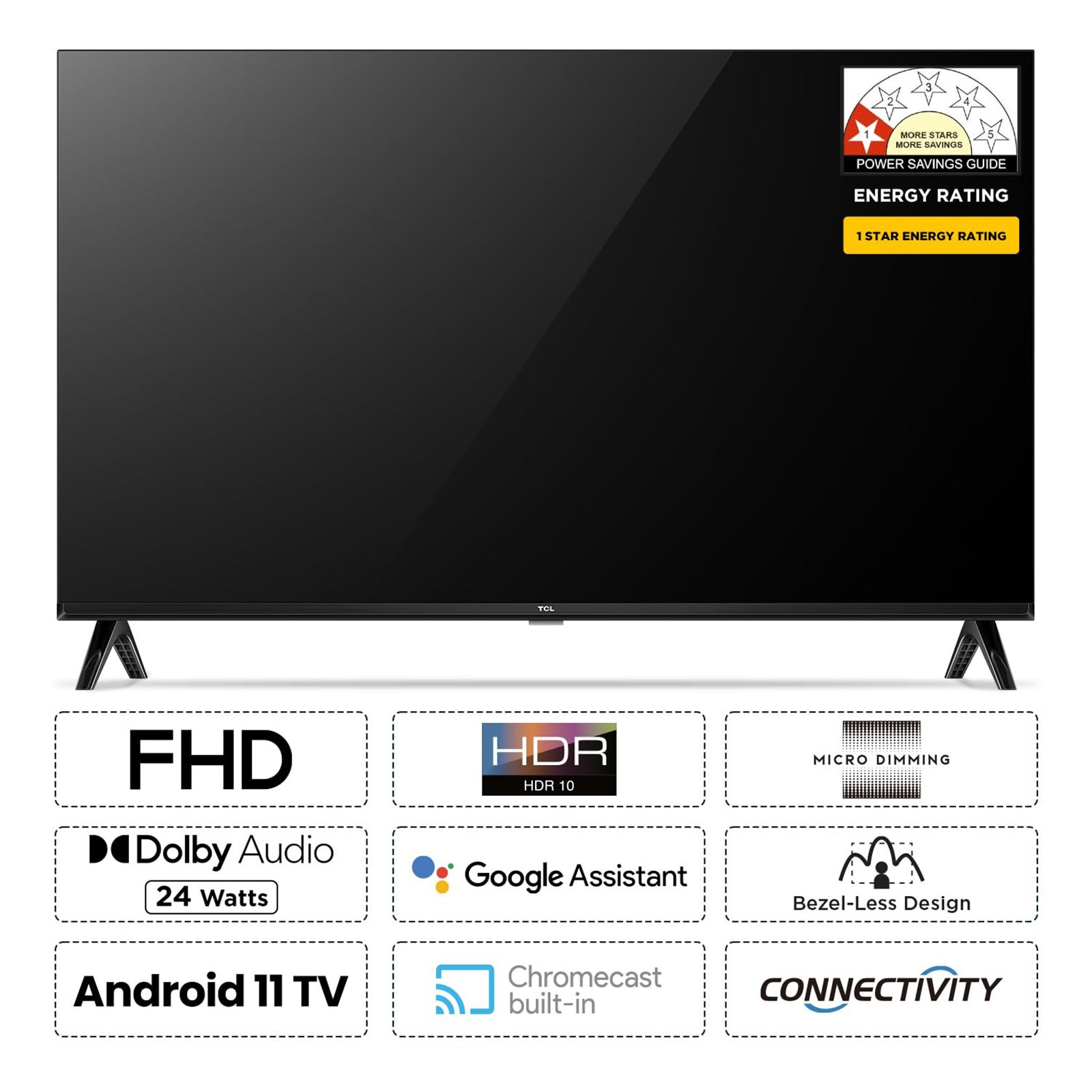 TCL S5403AF 80 cm (32 inch) Full HD LED Smart Android TV with Dolby Audio TCL S5403AF 80 cm (32 inch) Full HD LED Smart Android TV with Dolby Audio_10