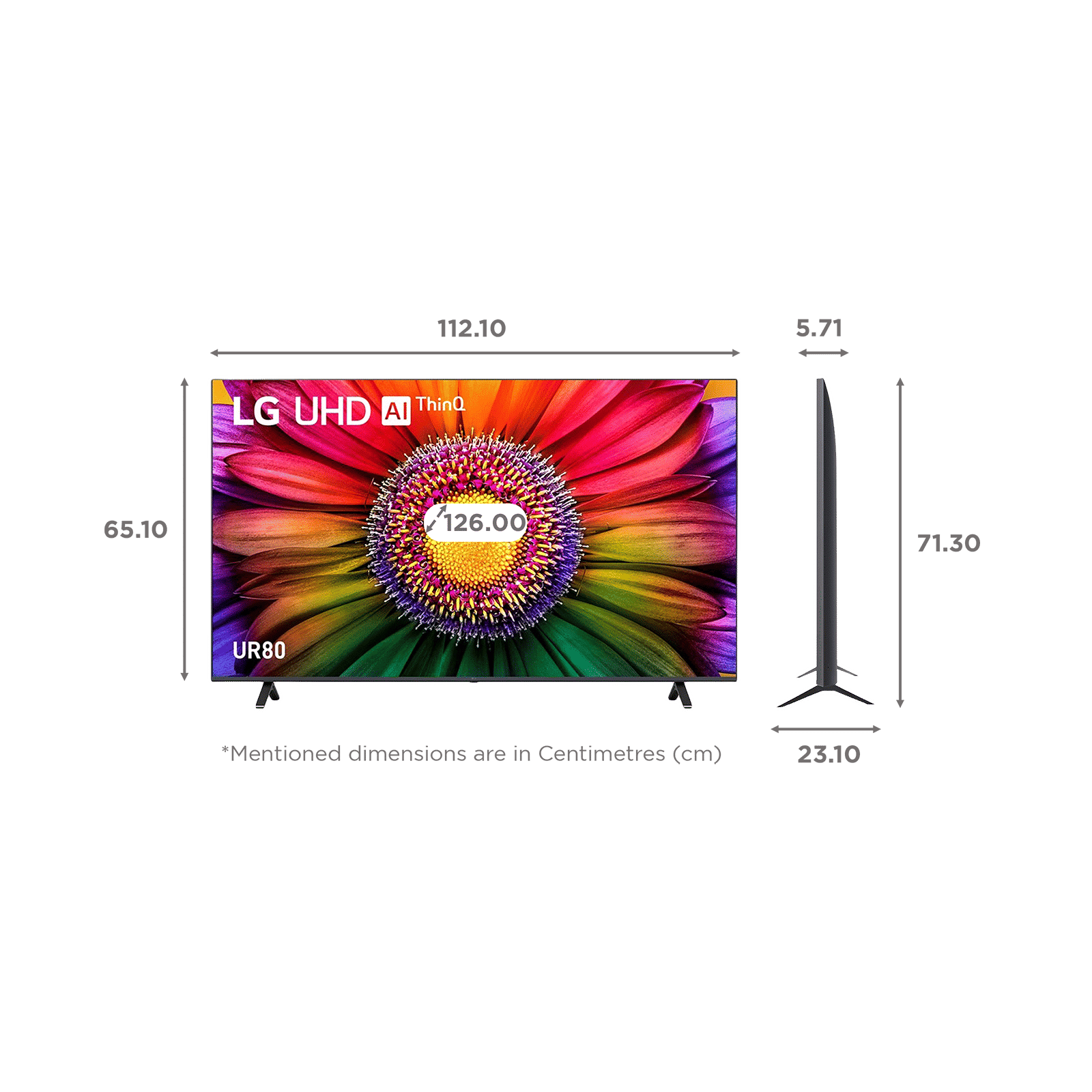 LG UR8050 126 cm (50 inch) 4K Ultra HD LED WebOS TV with AI Processor 4K Gen6 LG UR8050 126 cm (50 inch) 4K Ultra HD LED WebOS TV with AI Processor 4K Gen6_2