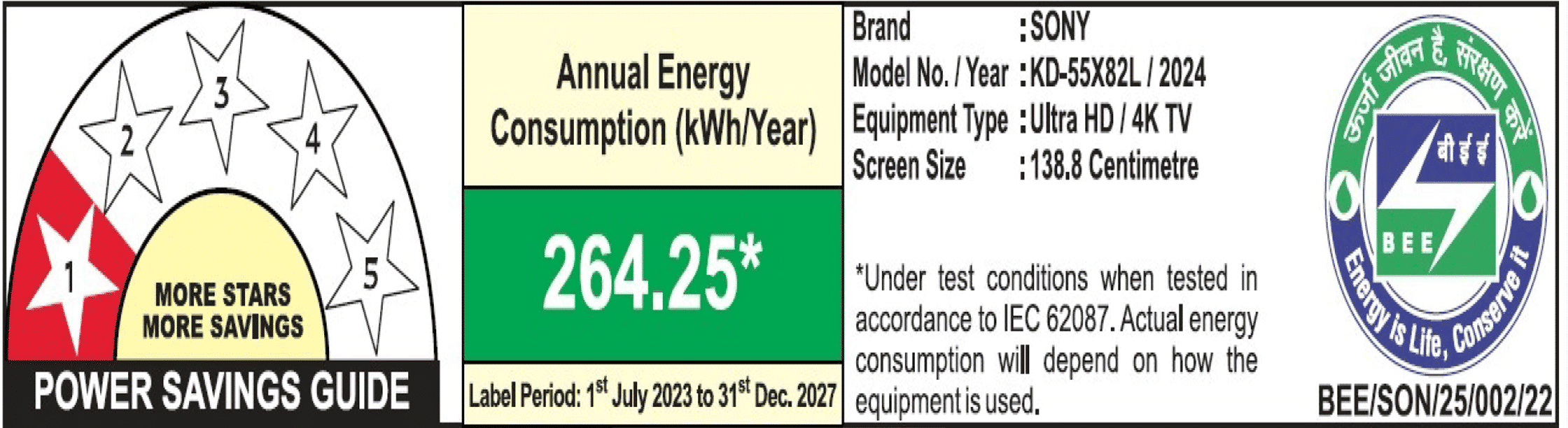 SONY X82L 138.8 cm (55 inch) 4K Ultra HD LED Google TV with Live Colour Technology (2023 model)_4