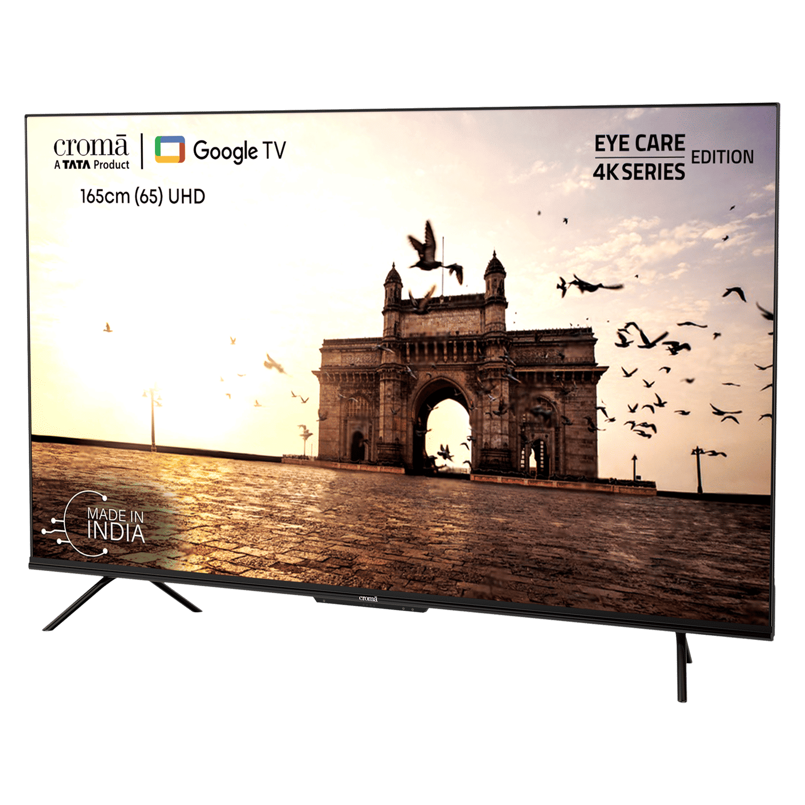Croma 165 cm (65 inch) 4K Ultra HD LED Google TV with Bezel Less Display_6
