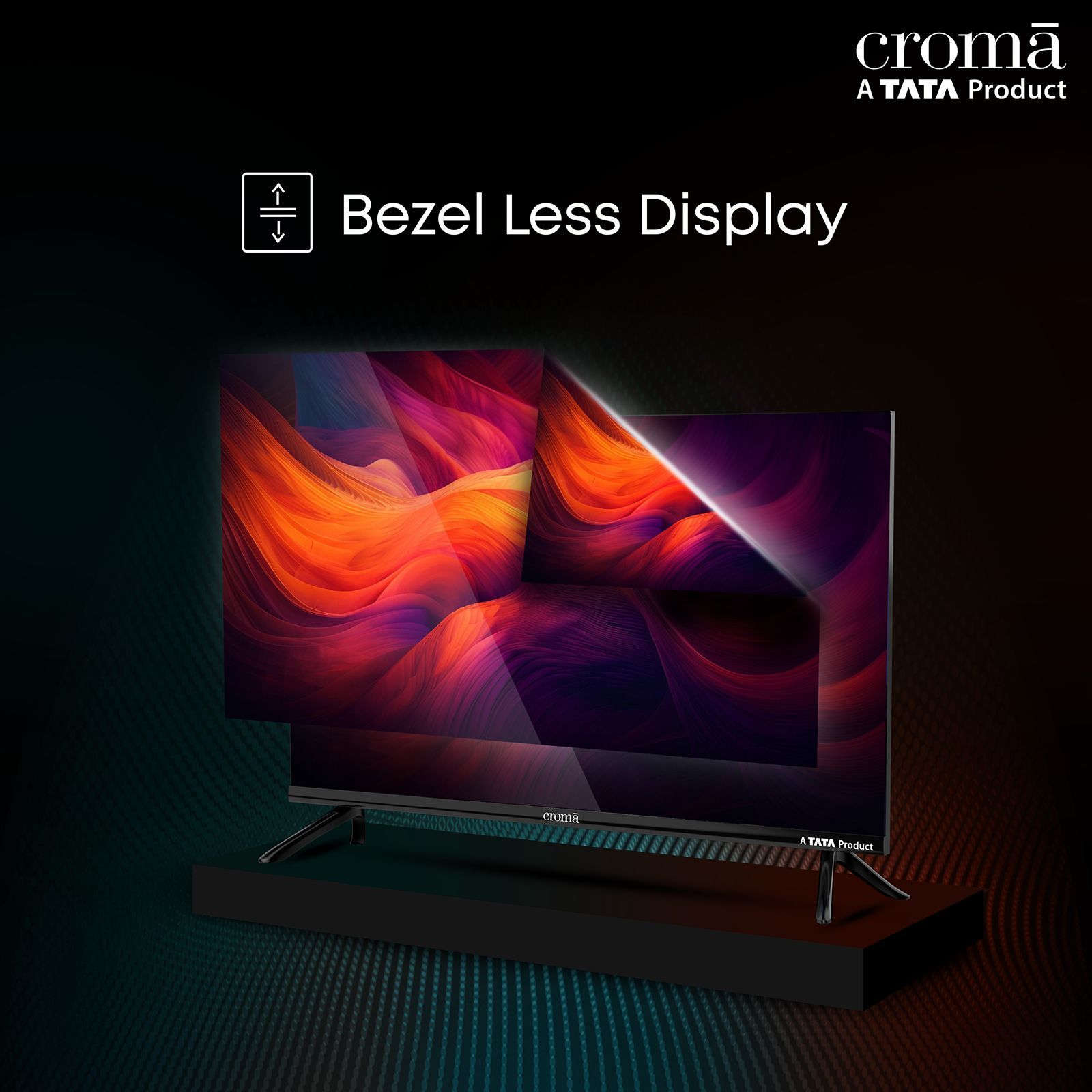 Croma 80 cm (32 inch) HD Ready LED Smart TV with Bezel Less Display (2023 model)_4