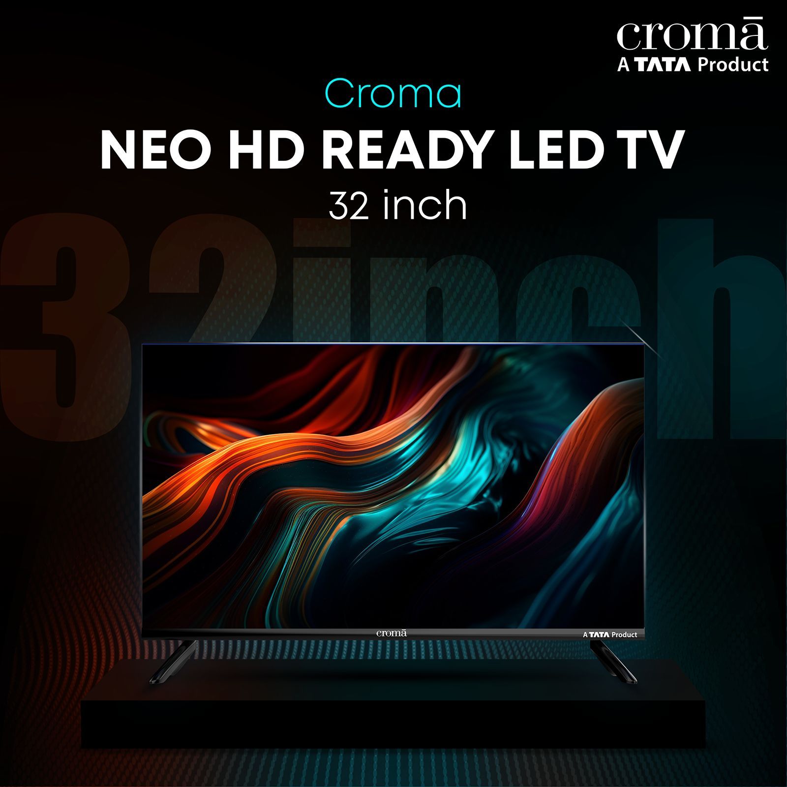 Croma 80 cm (32 inch) HD Ready LED Smart TV with Bezel Less Display (2023 model)_5